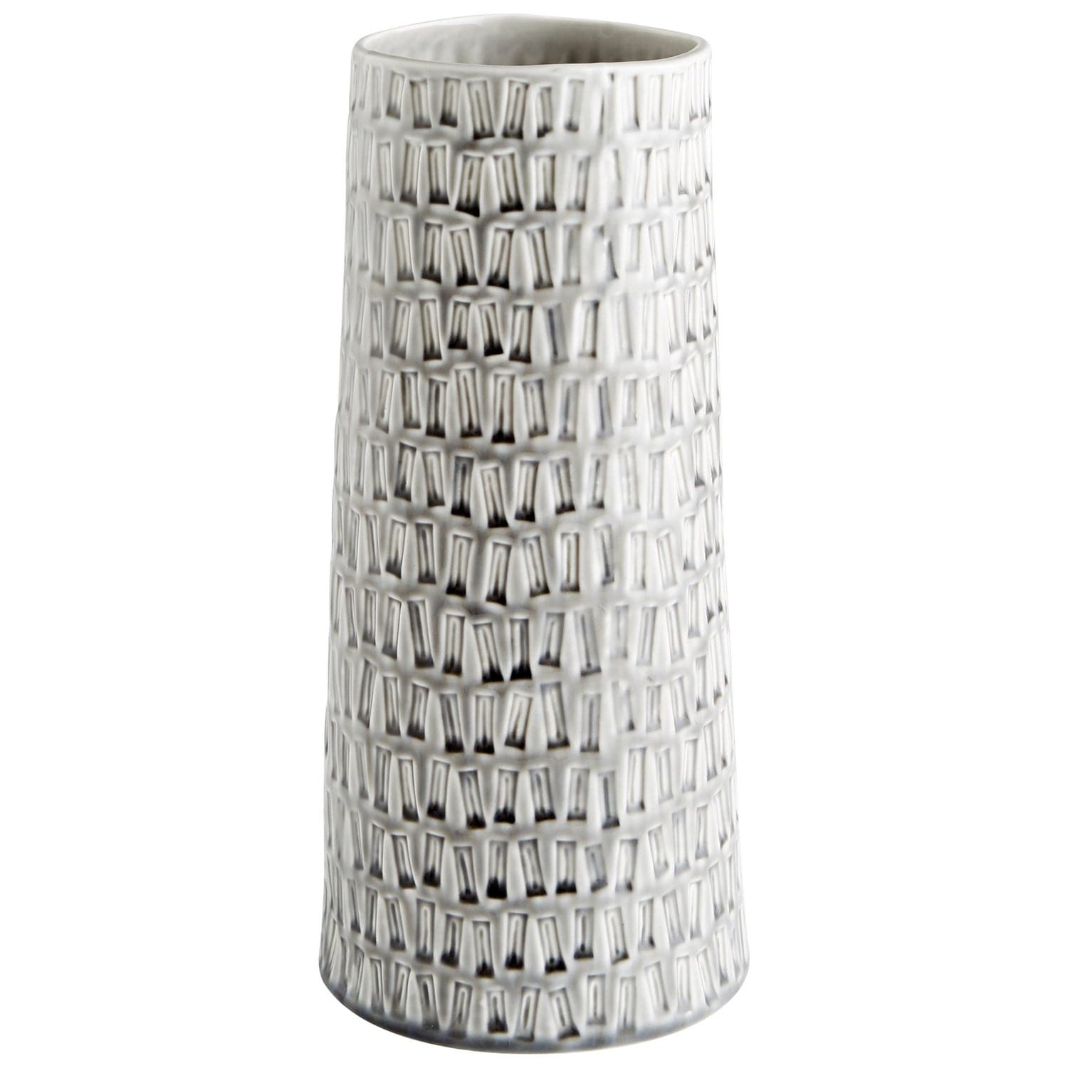 Cyan - 10914 - Vase - Oyster Silver