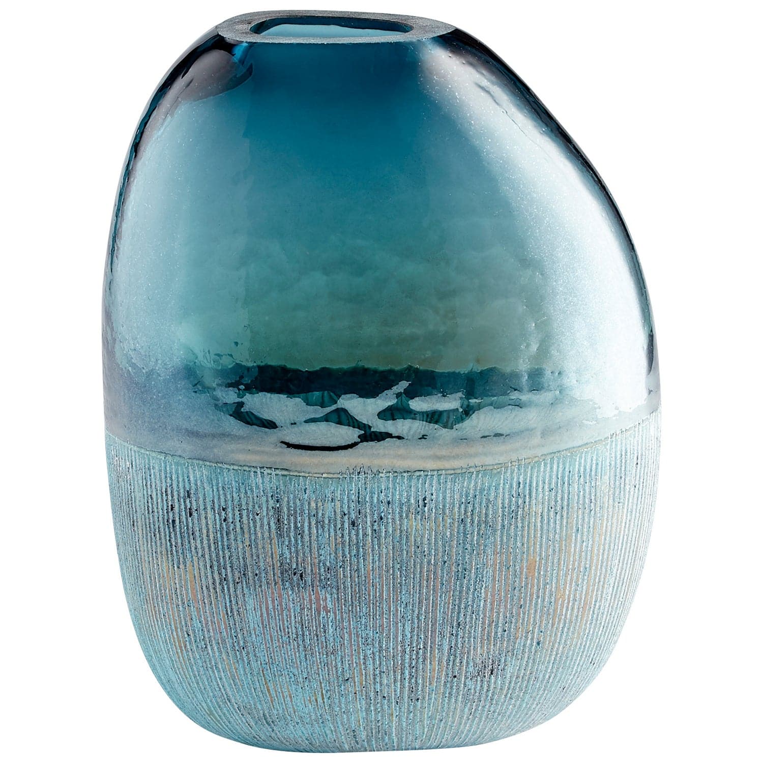 Cyan - 11073 - Vase - Blue