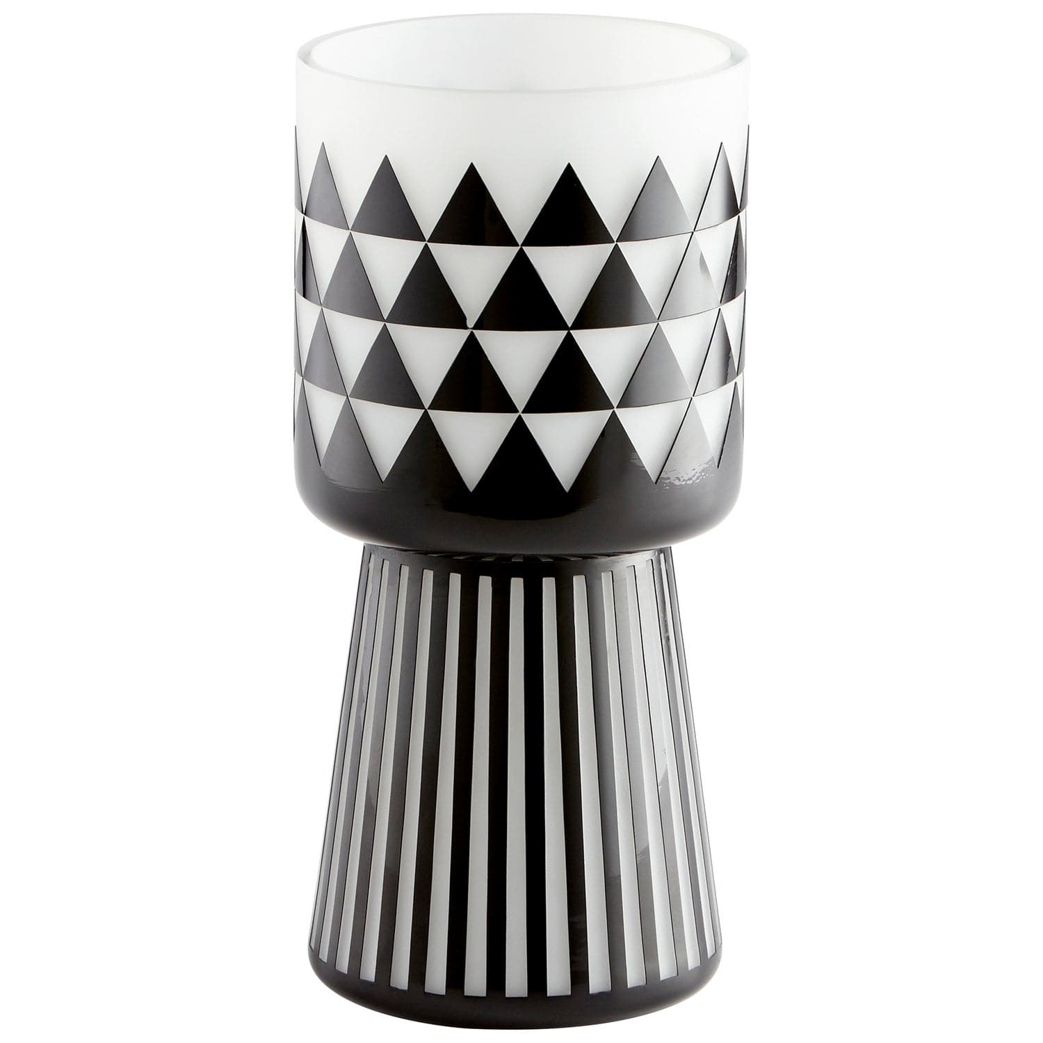 Cyan - 11091 - Vase - Black And White