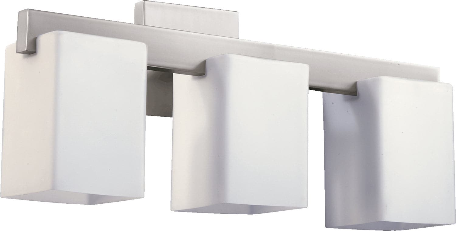 Quorum - 5076-3-65 - Three Light Vanity - Modus - Satin Nickel