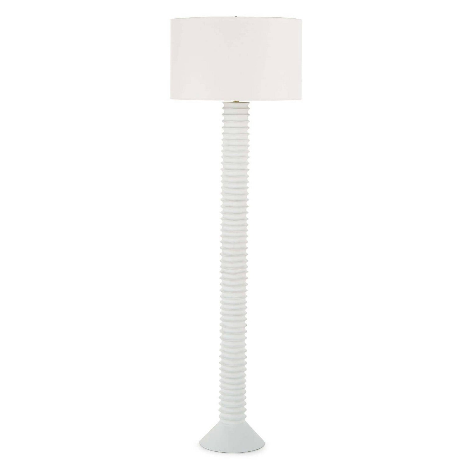 Regina Andrew - 14-1047WT - One Light Floor Lamp - Nabu - White