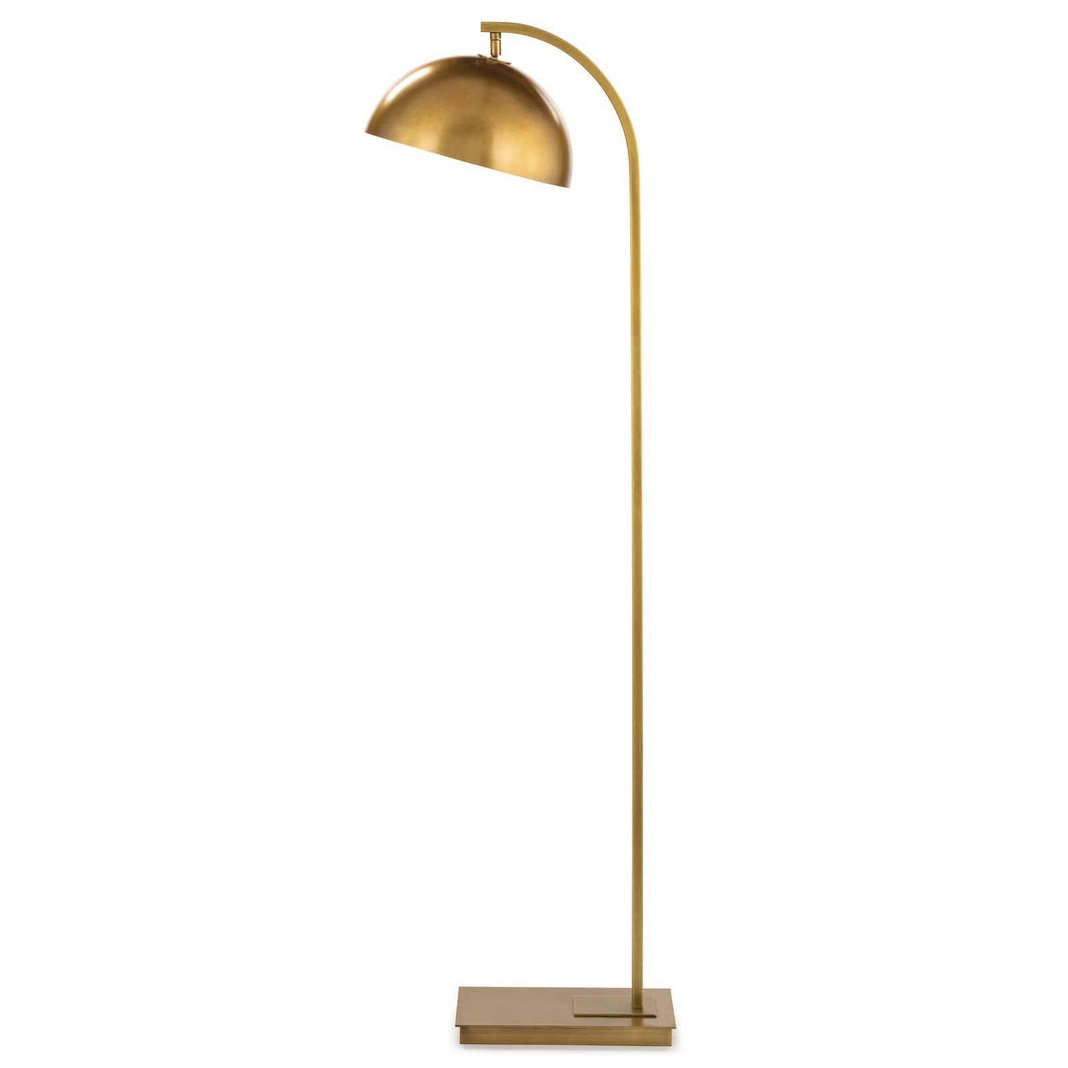 Regina Andrew - 14-1049NB - One Light Floor Lamp - Otto - Natural Brass