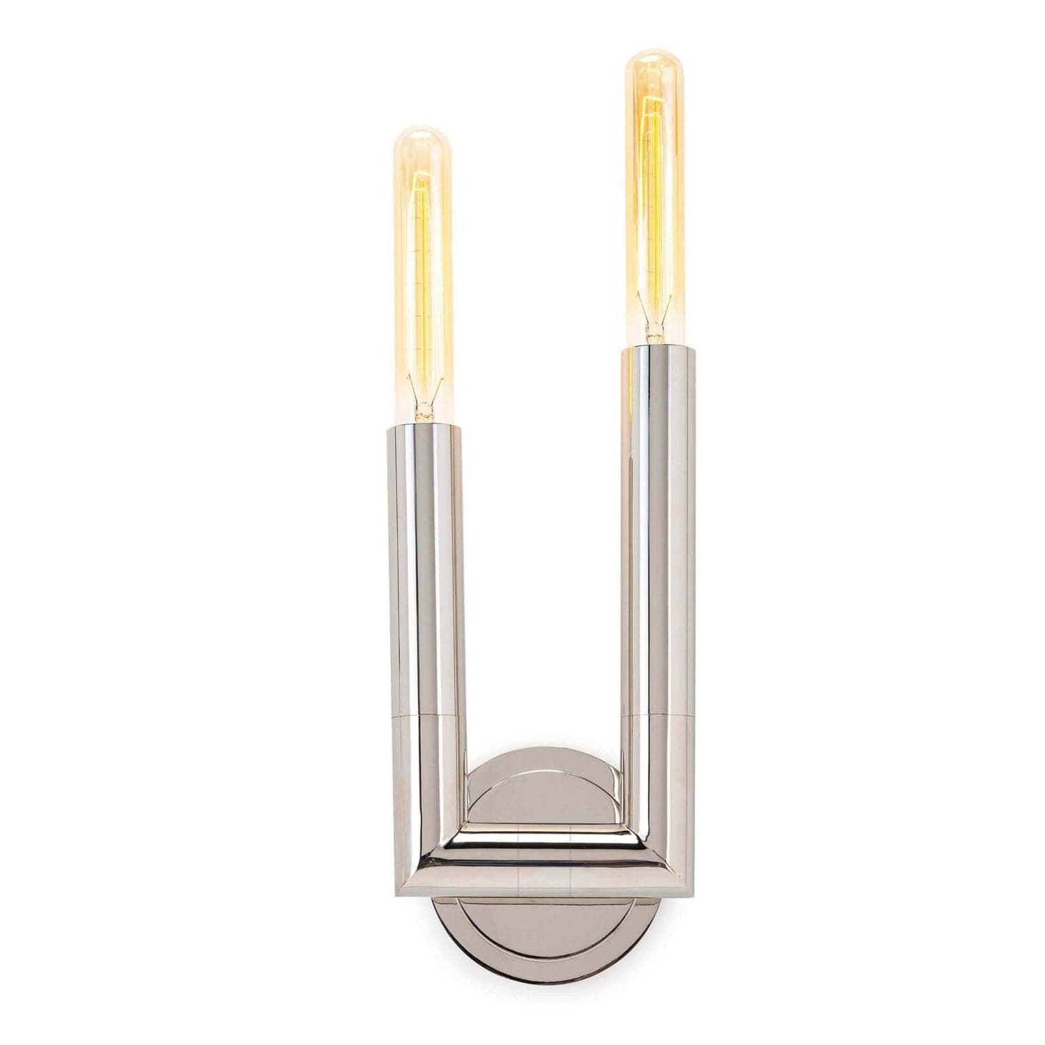 Regina Andrew - 15-1146PN - Two Light Wall Sconce - Wolfe - Polished Nickel