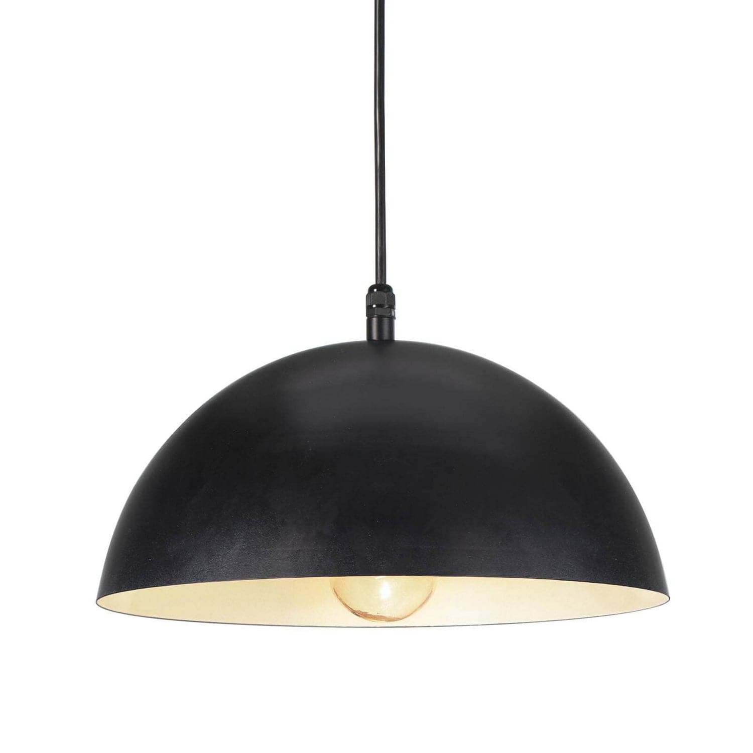 Regina Andrew - 17-1003BLK - One Light Pendant - Peridot - Black