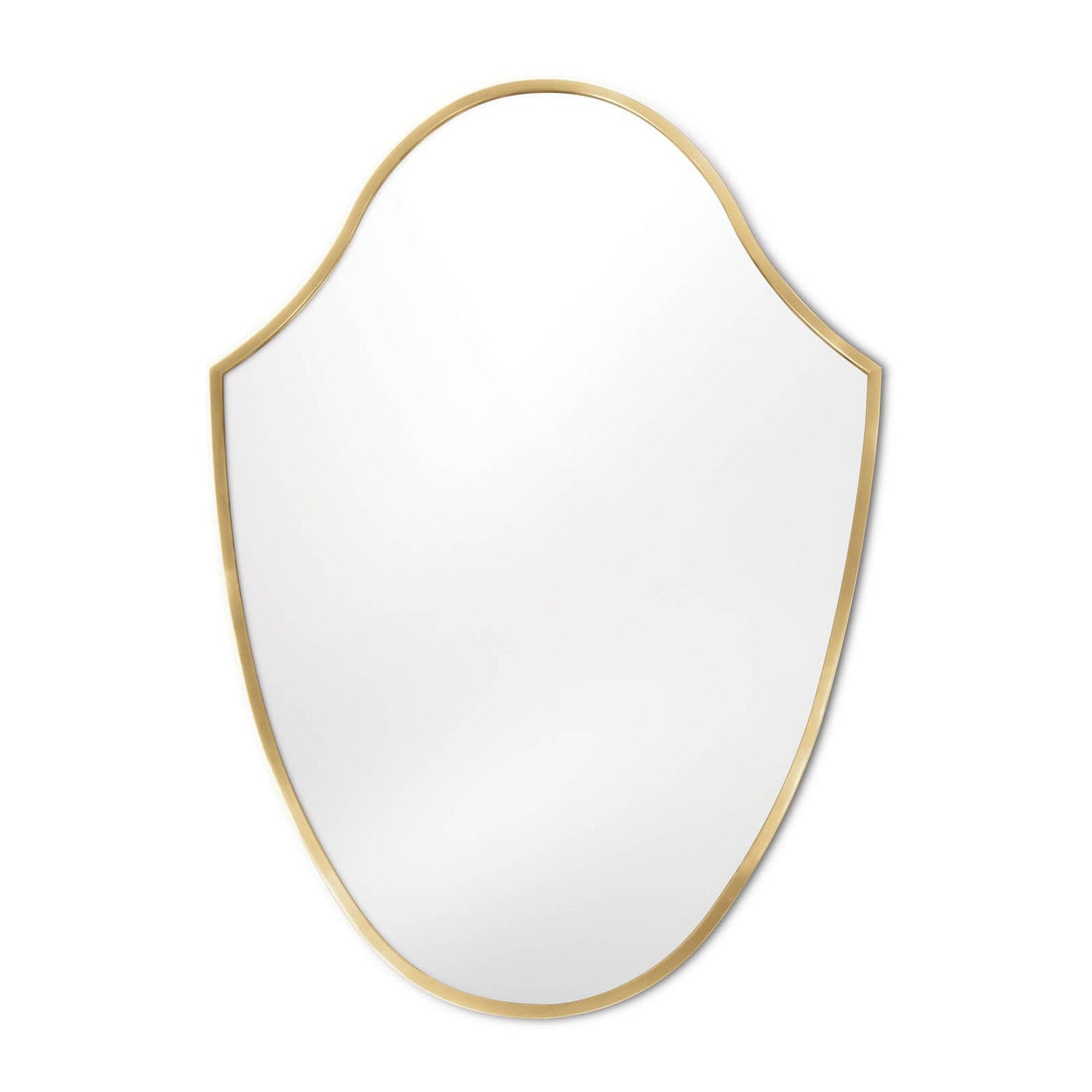 Regina Andrew - 21-1120NB - Mirror - Crest - Natural Brass