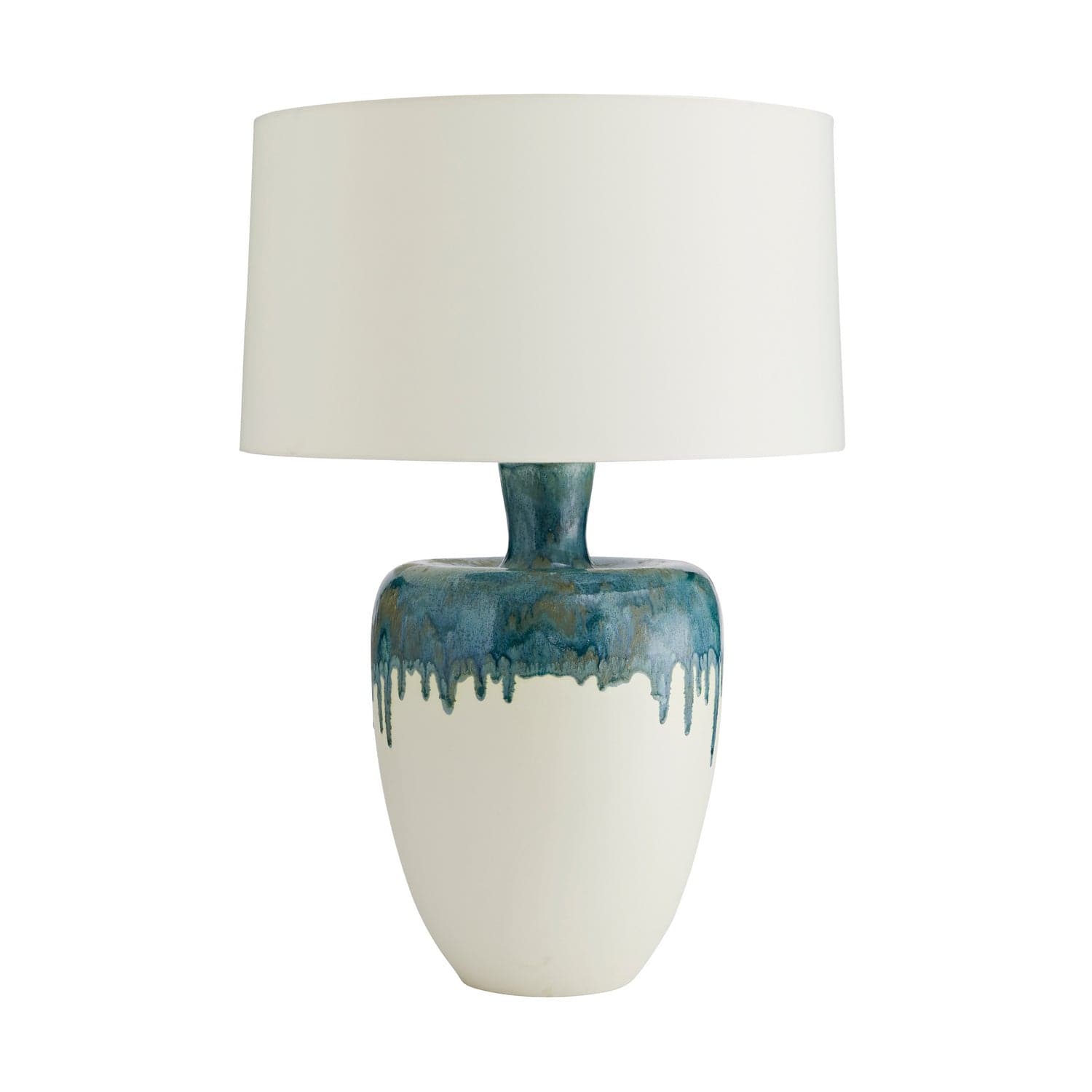 Arteriors - 11017-499 - One Light Lamp - Nordic - Eggshell with Capri Reactive Glaze