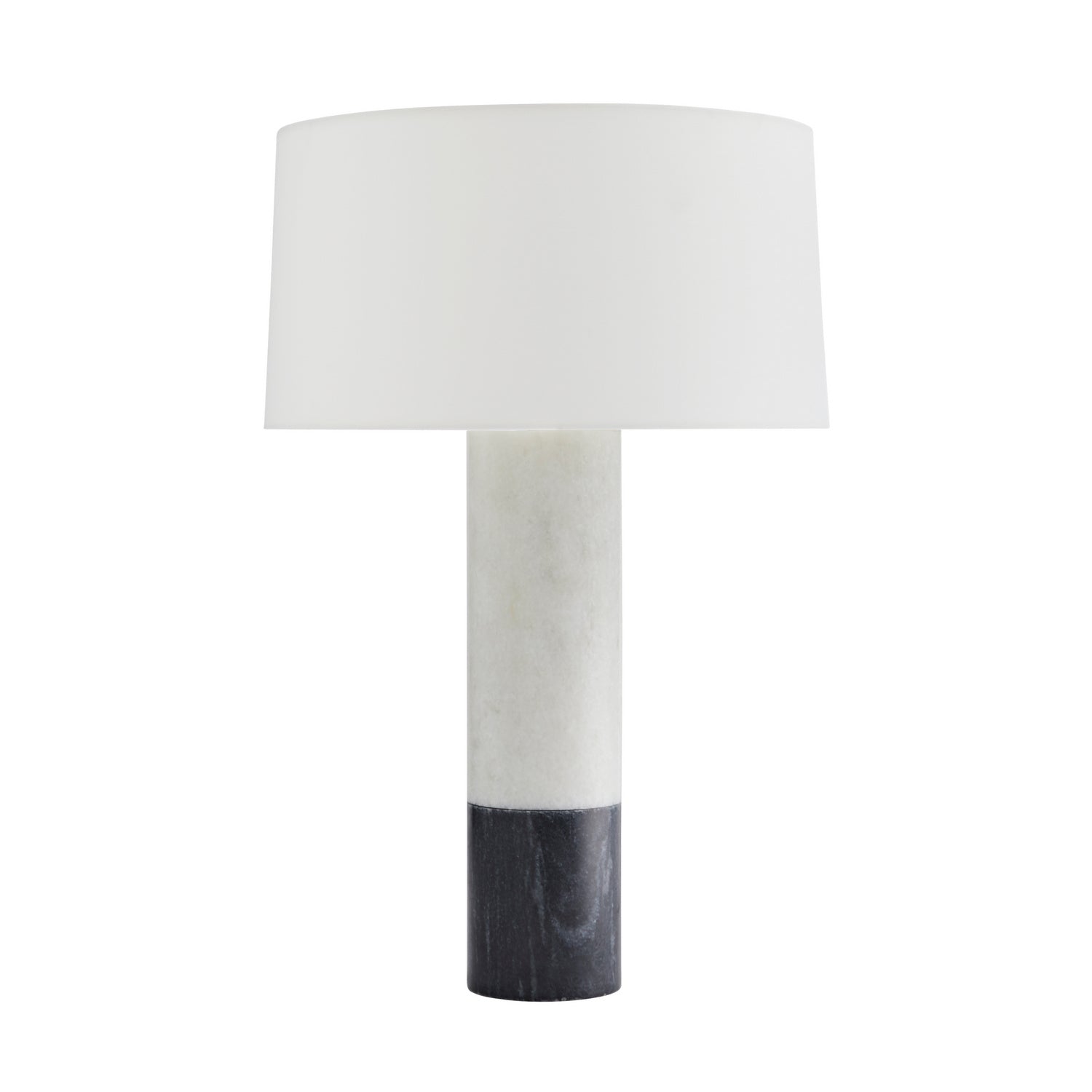 One Light Lamp from the Ike collection in White finish