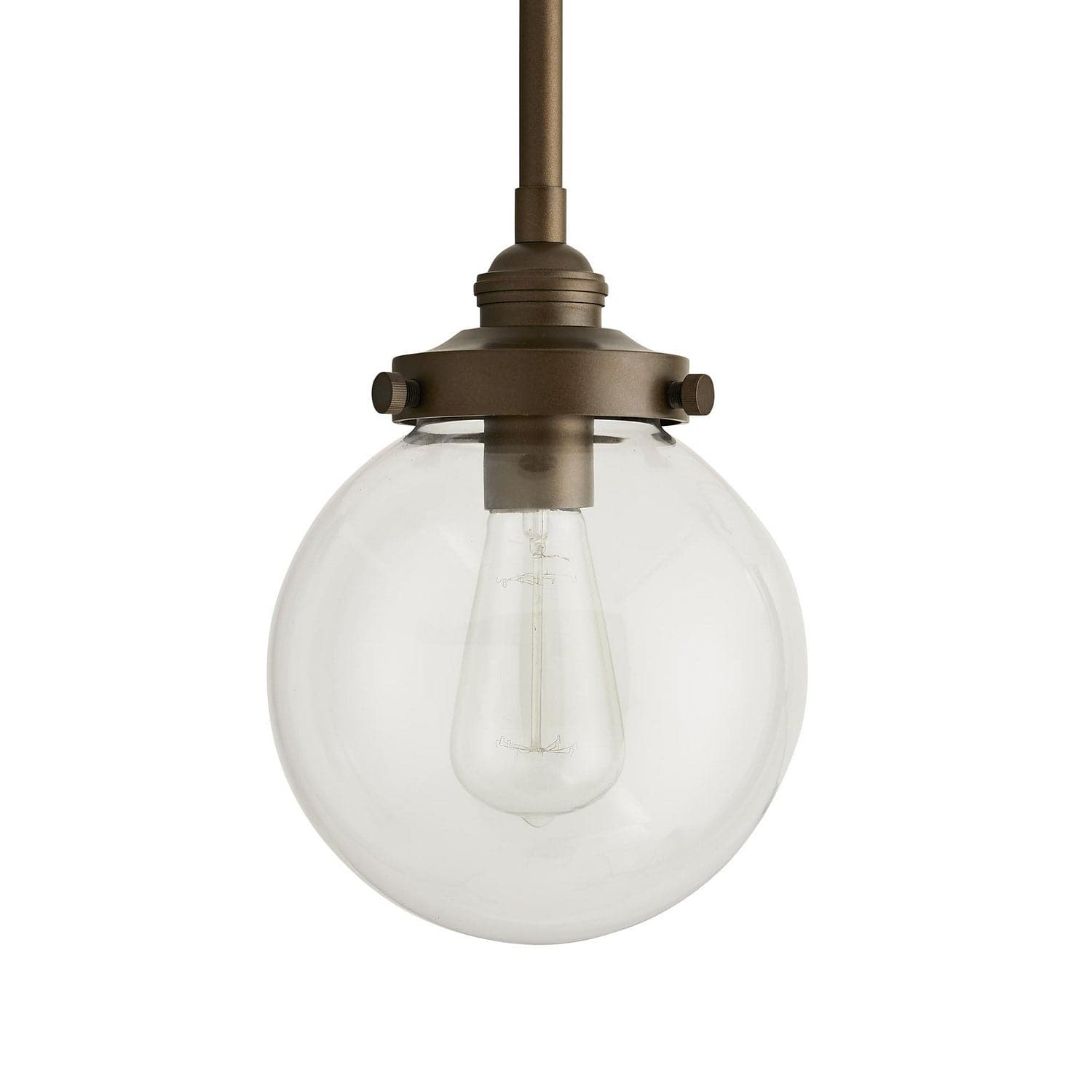 Arteriors - 49211 - One Light Outdoor Pendant - Reeves - Aged Brass