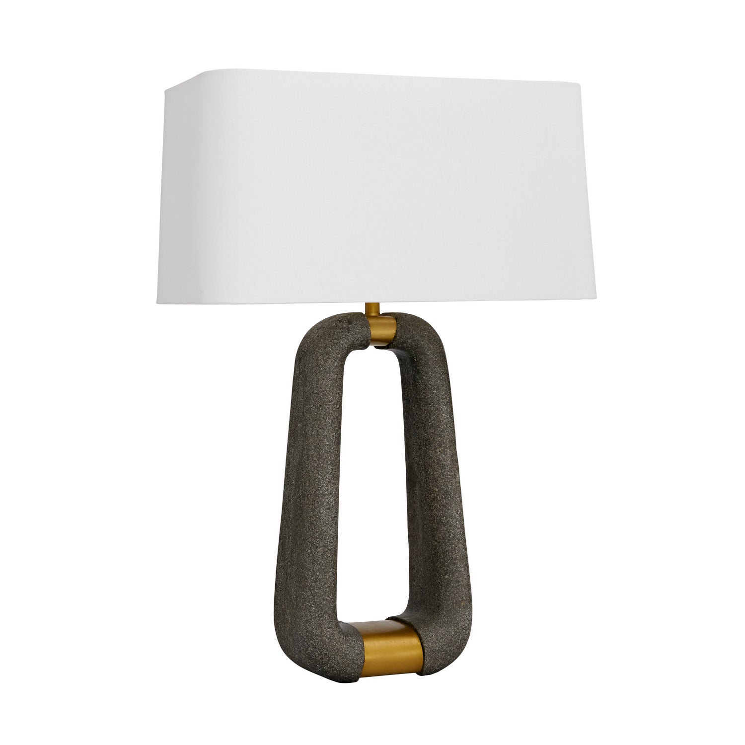 One Light Lamp from the Gianni collection in Graphite finish