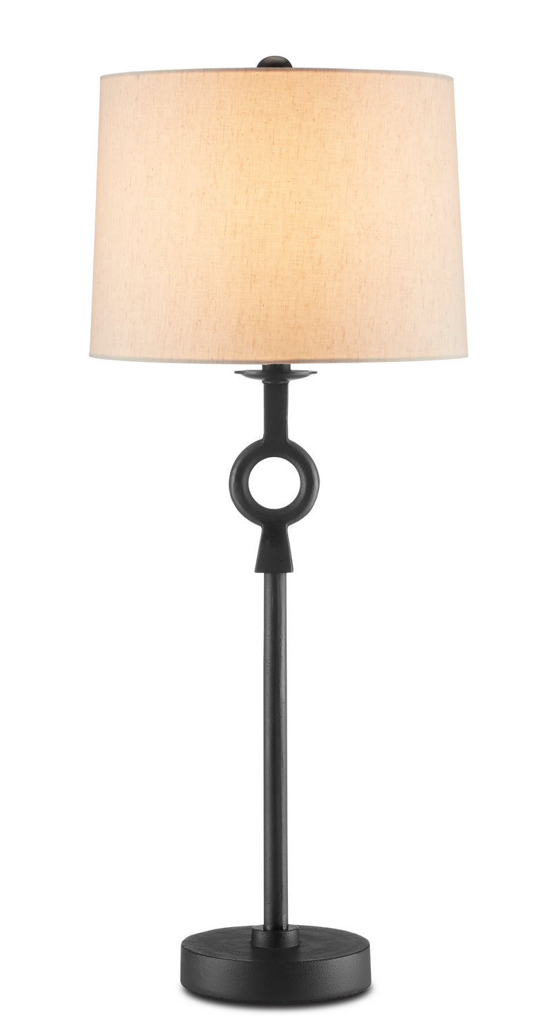One Light Table Lamp from the Germaine collection in Black finish