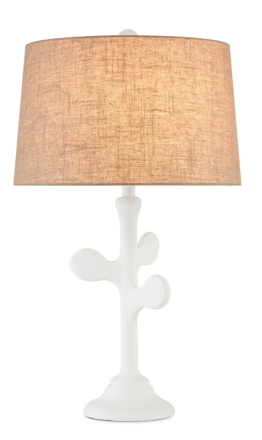 One Light Table Lamp from the Charny collection in White Gesso finish