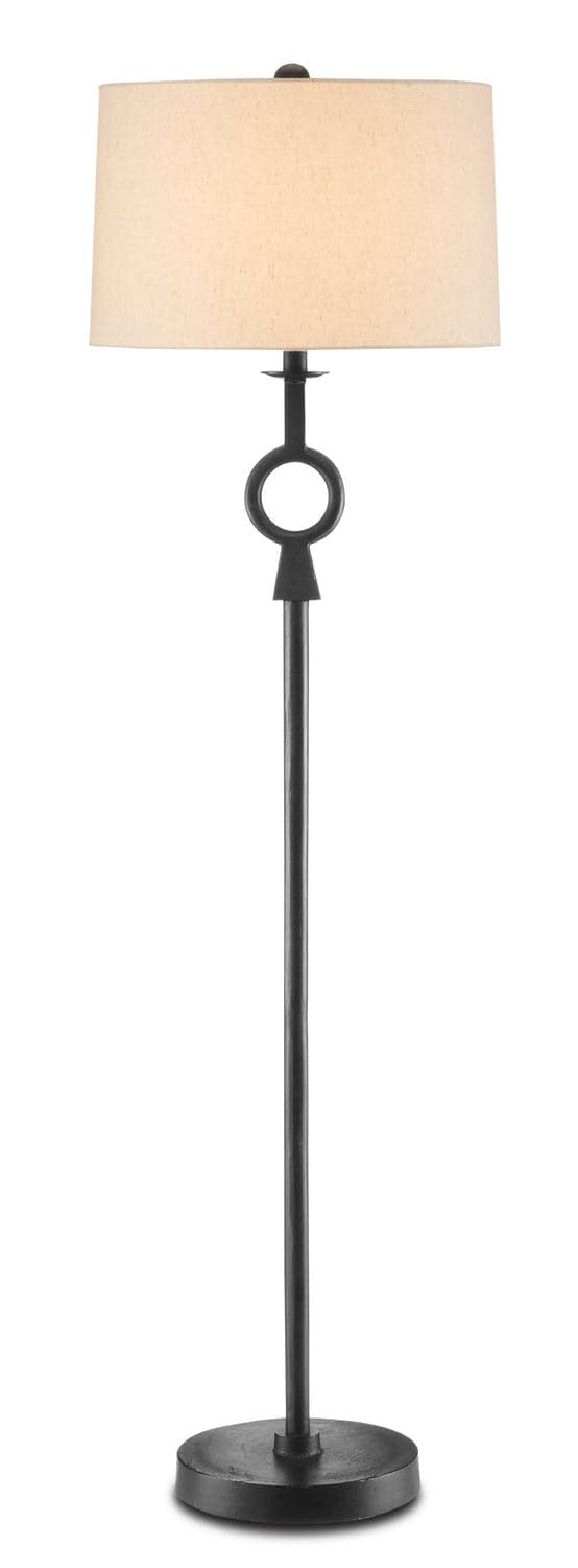 One Light Floor Lamp from the Germaine collection in Black finish