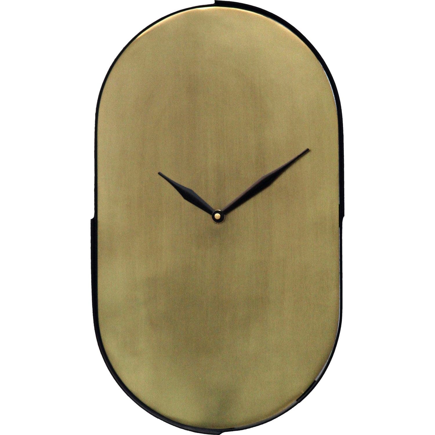 Renwil - CL226 - Wall Clock - Eleni - Antique Brass, Black