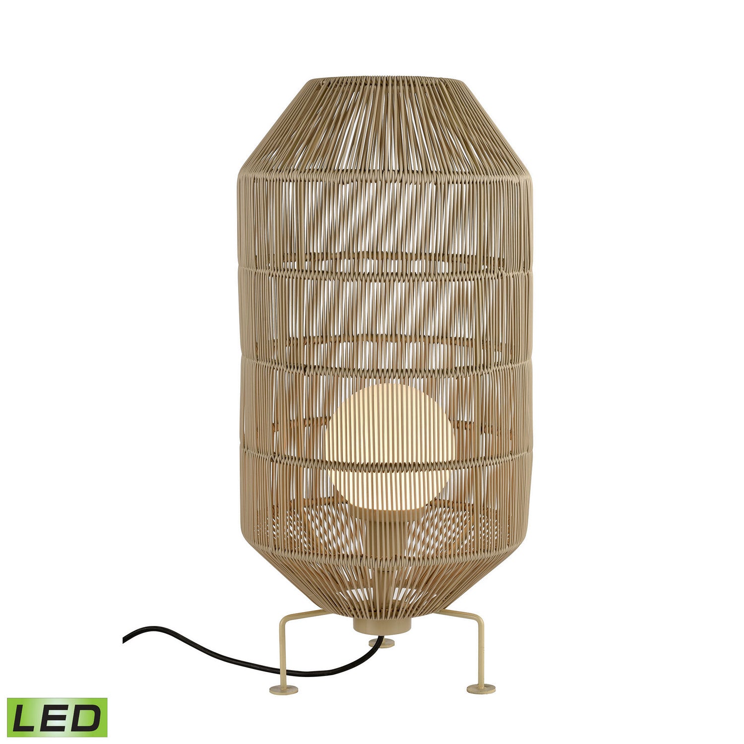 ELK Home - D4622 - LED Floor Lamp - Corsica - Beige