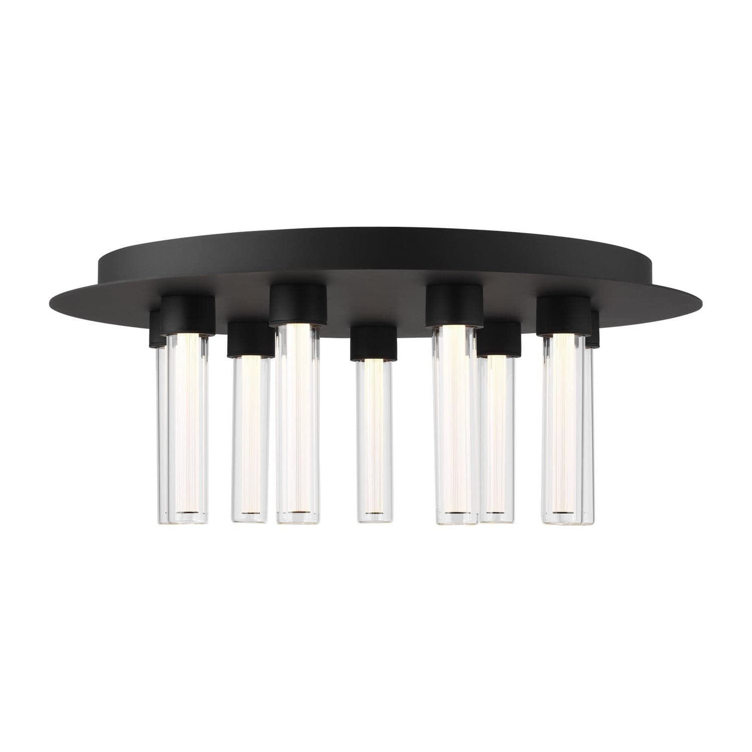 Visual Comfort Modern - 700FMKLA22B-LED927 - LED Flush Mount - Kola - Nightshade Black