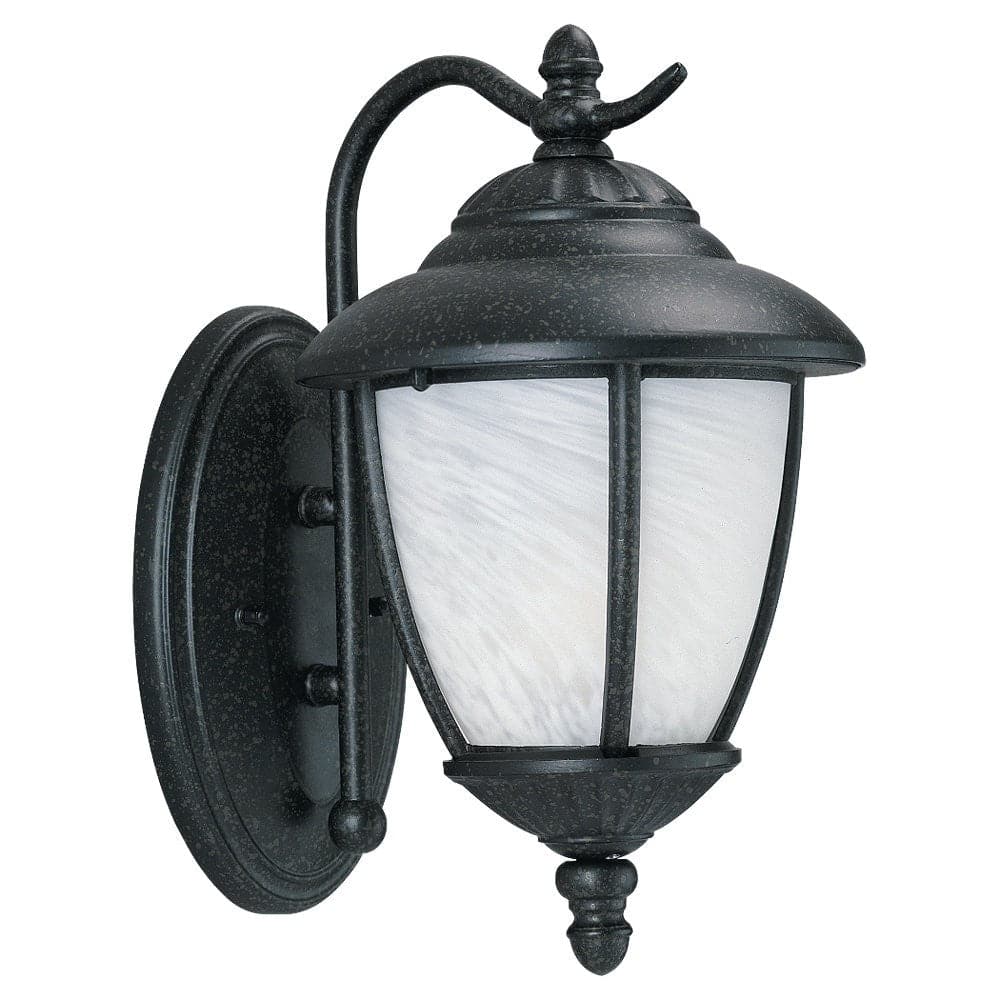 Generation Lighting. - 84049-185 - One Light Outdoor Wall Lantern - Yorktown - Forged Iron