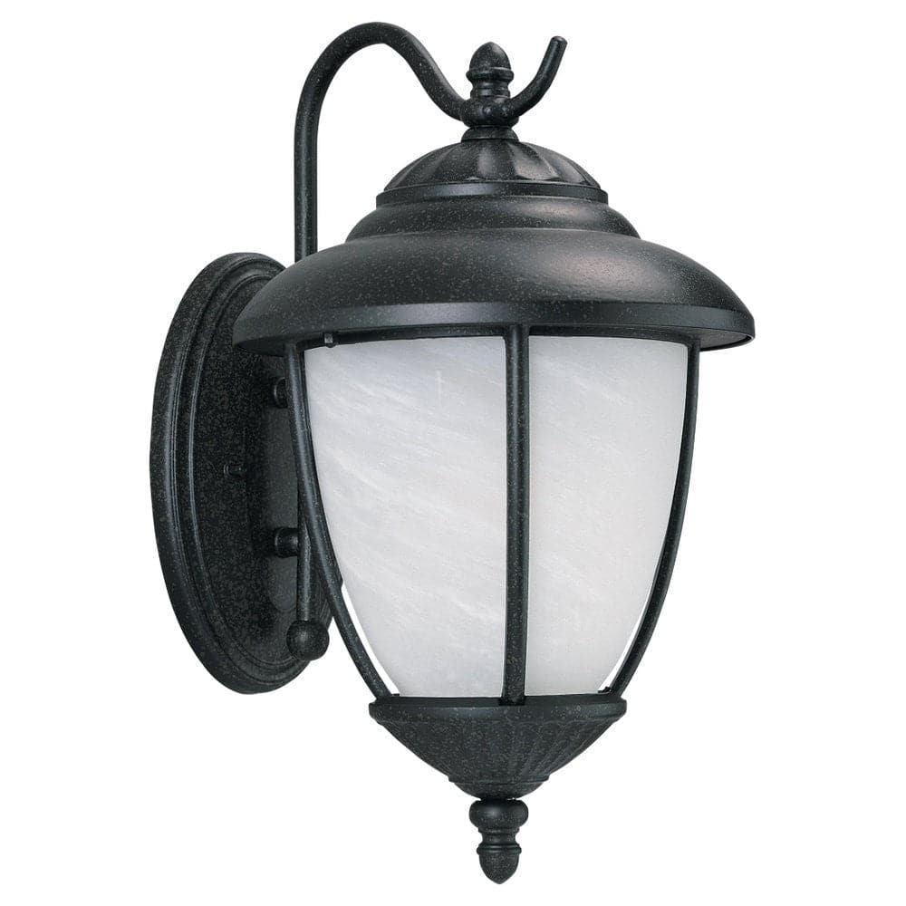 Generation Lighting. - 84050-185 - One Light Outdoor Wall Lantern - Yorktown - Forged Iron