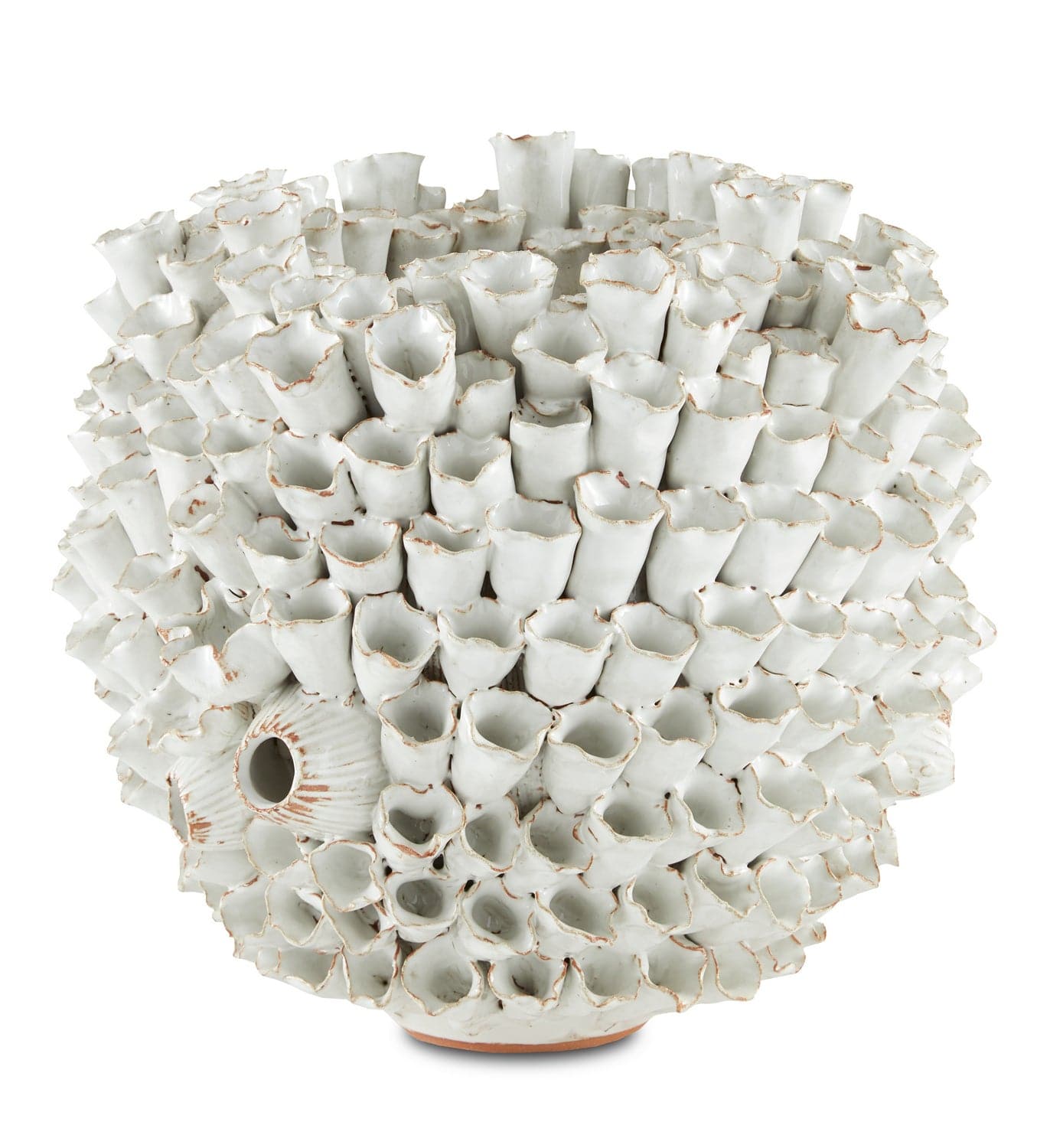 Vase from the Manitapi collection in White finish