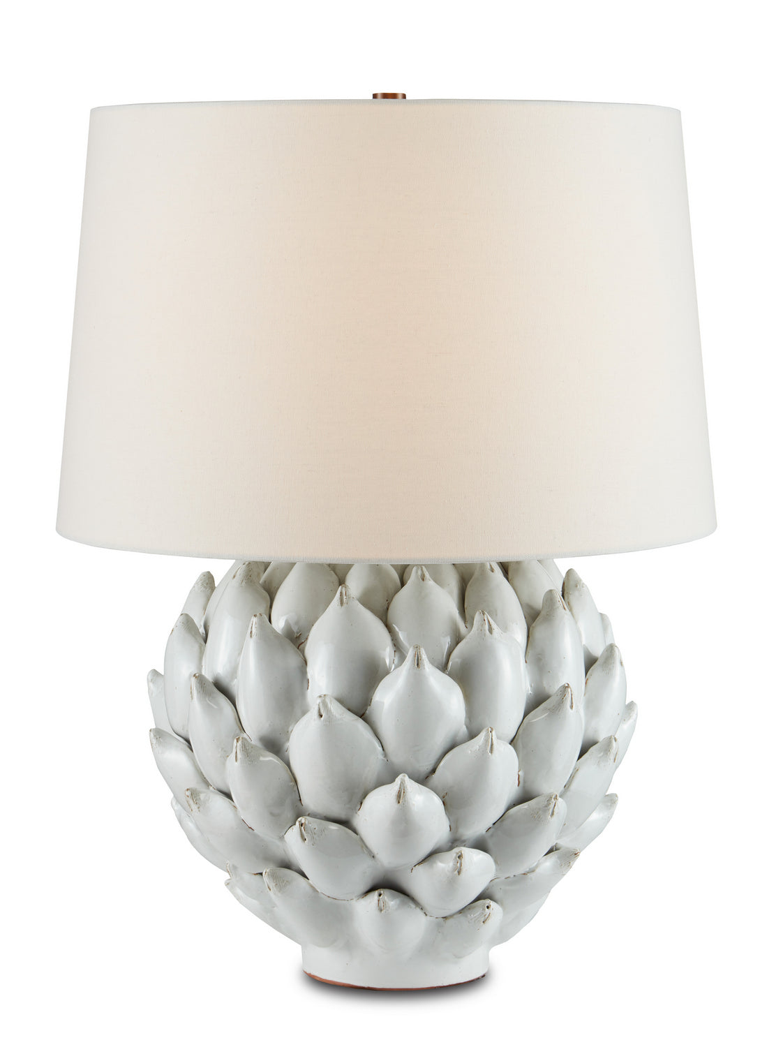 One Light Table Lamp from the Cynara collection in Antique White finish