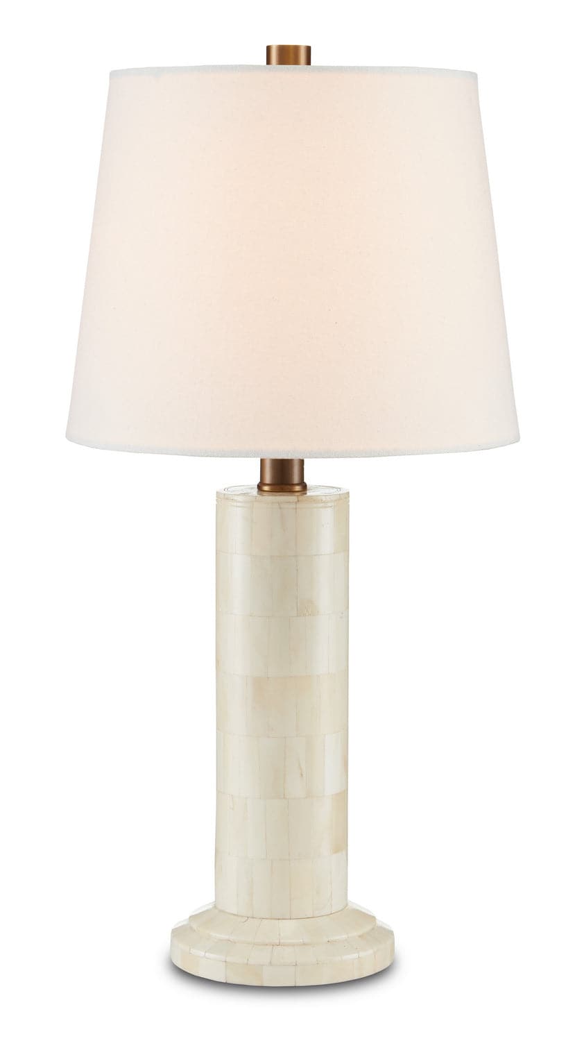 One Light Table Lamp from the Osso collection in Natural Bone finish