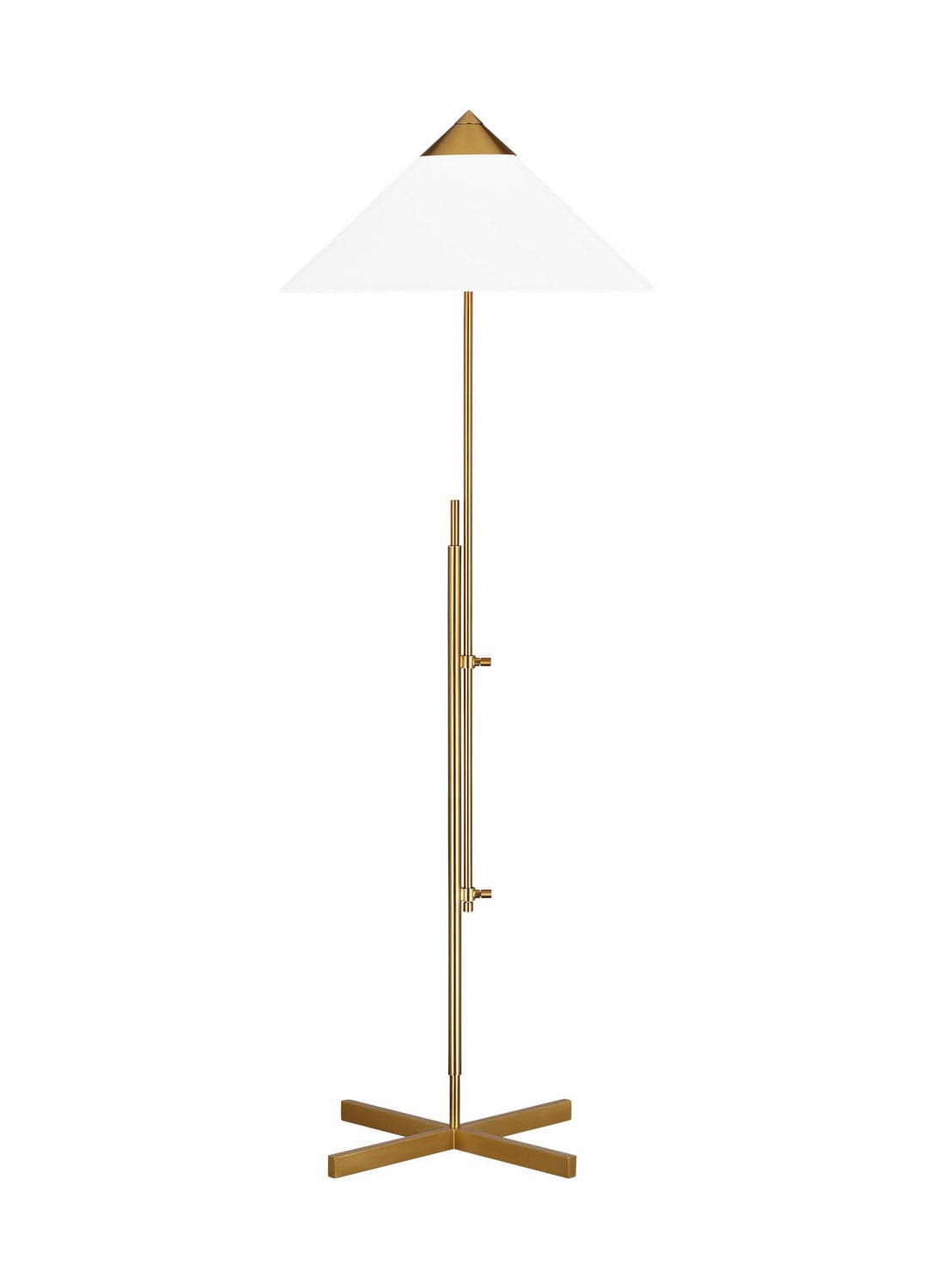 Visual Comfort Studio - KT1291BBS1 - One Light Floor Lamp - Franklin - Burnished Brass