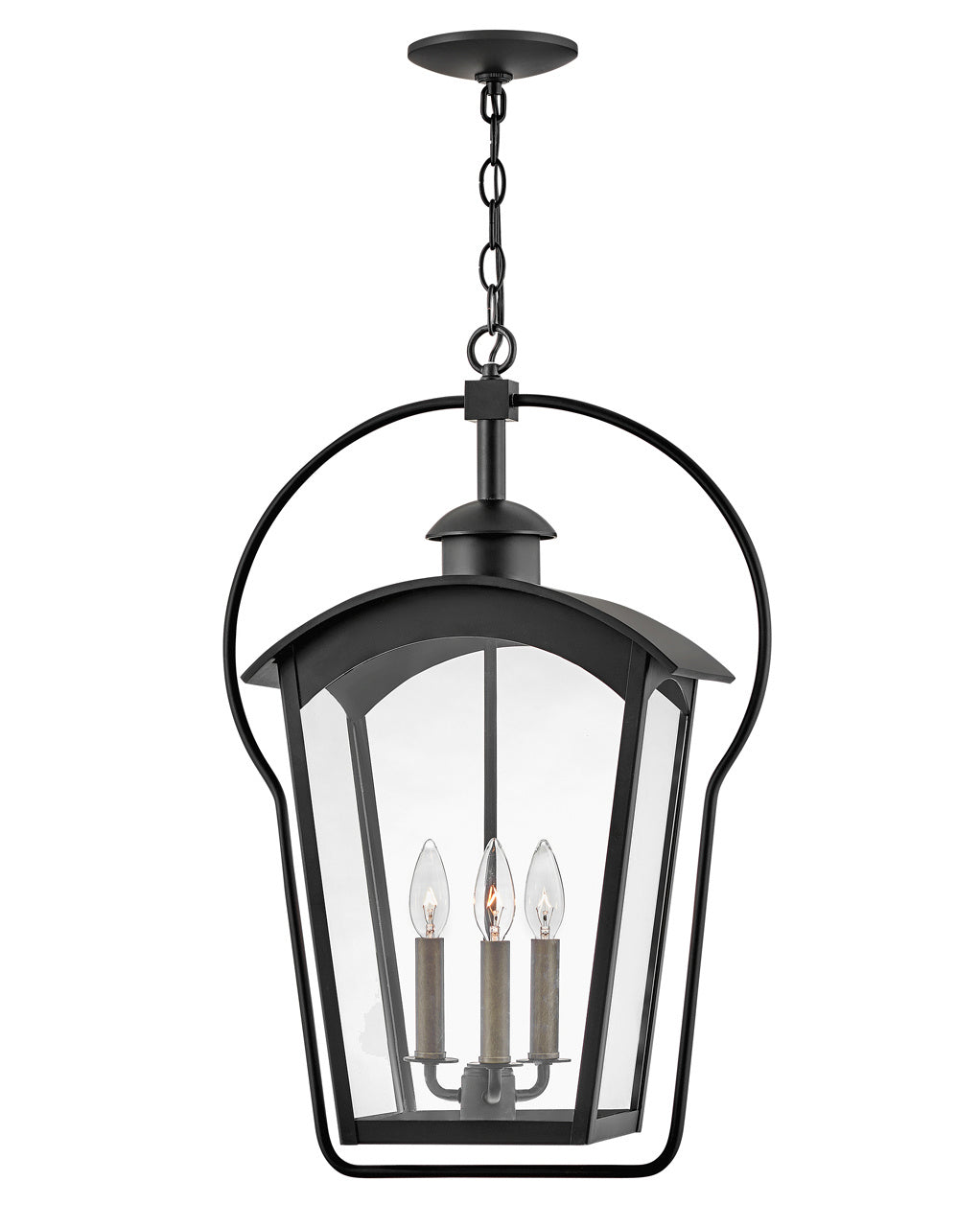 Hinkley - 13302BK - LED Hanging Lantern - Yale - Black