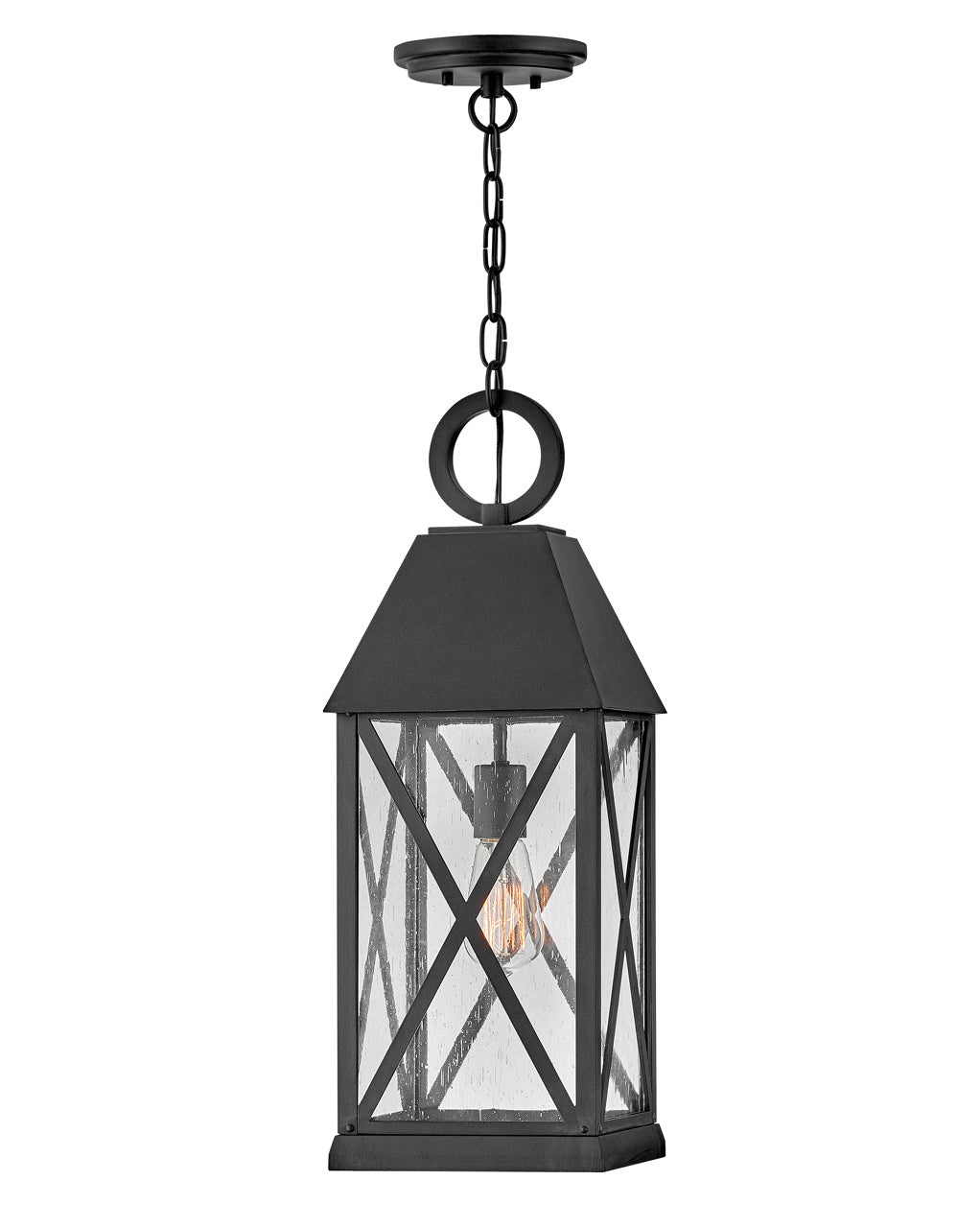 Hinkley - 23302MB - LED Hanging Lantern - Briar - Museum Black