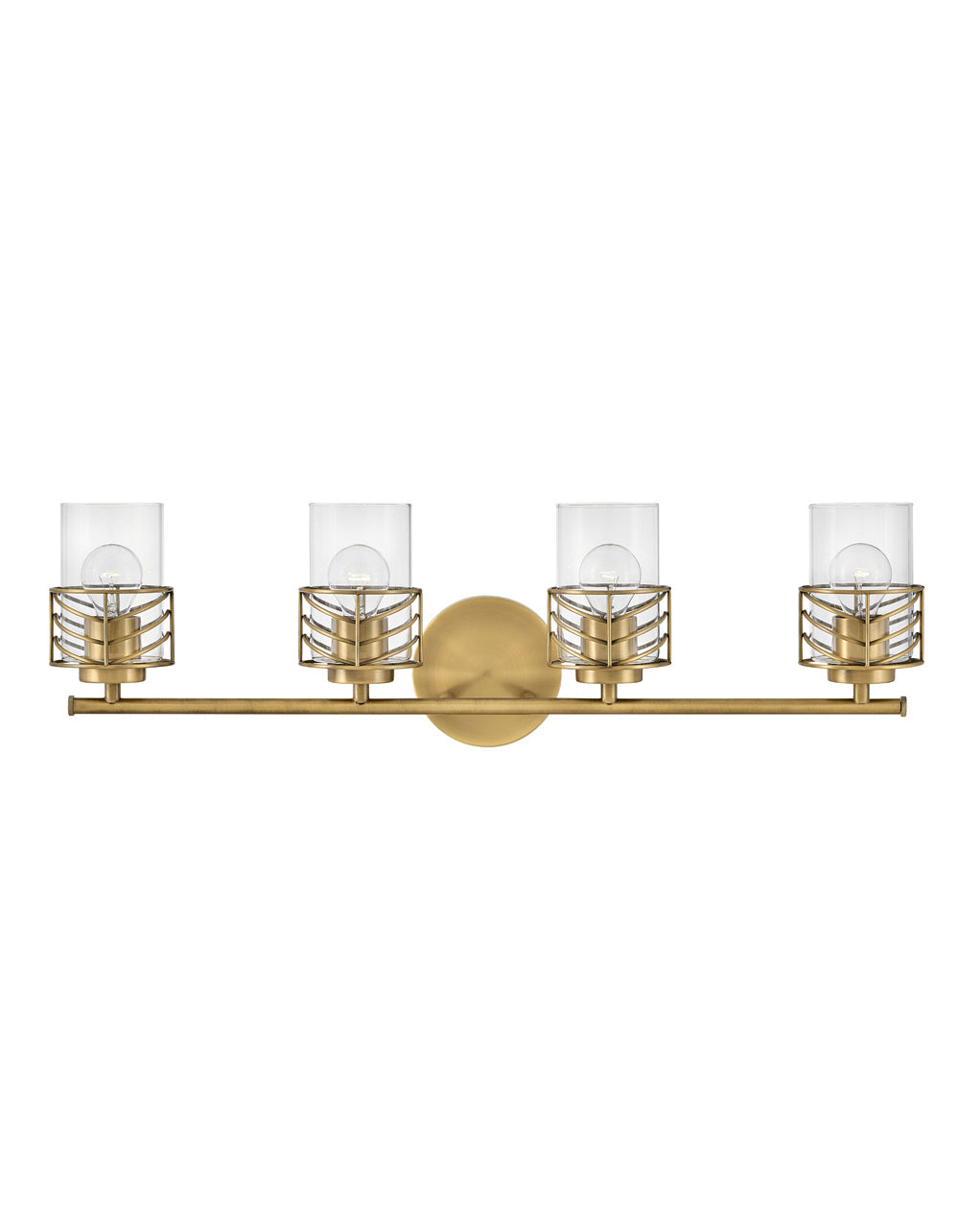 Hinkley - 50264LCB - LED Vanity - Della - Lacquered Brass