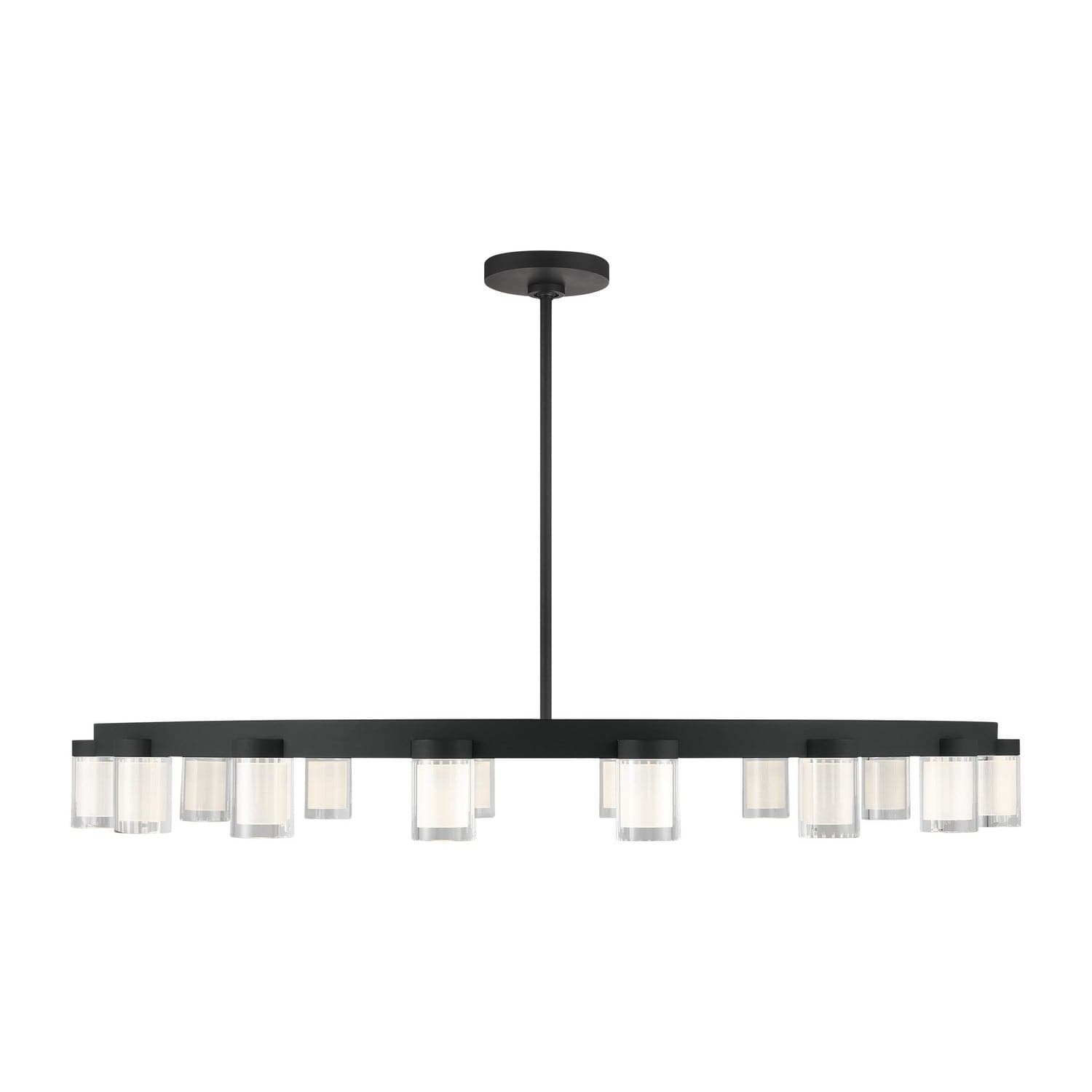 Visual Comfort Modern - 700ESF44B-LED927-277 - LED Chandelier - Esfera - Nightshade Black