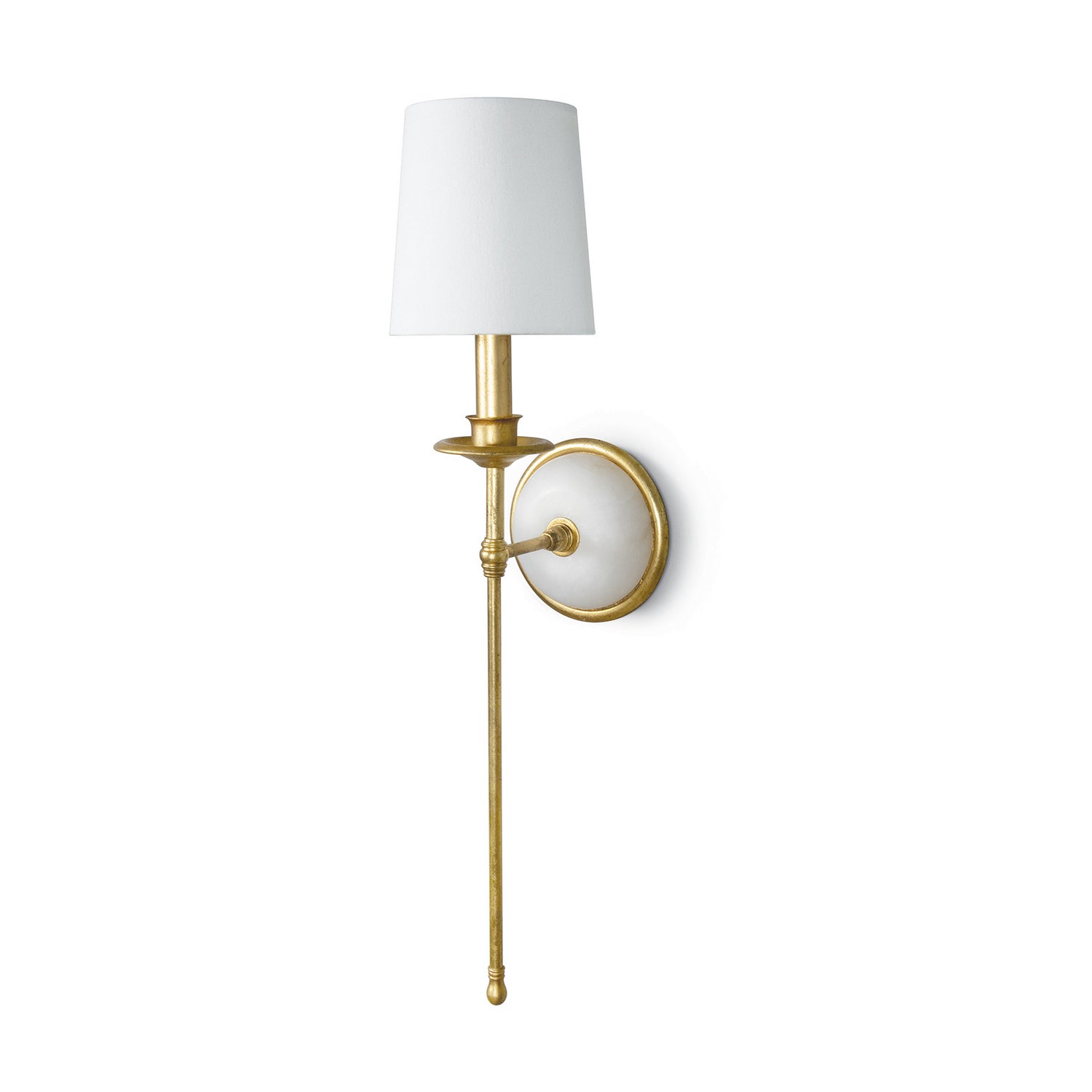 Regina Andrew - 15-1165 - One Light Wall Sconce - Fisher - Gold Leaf