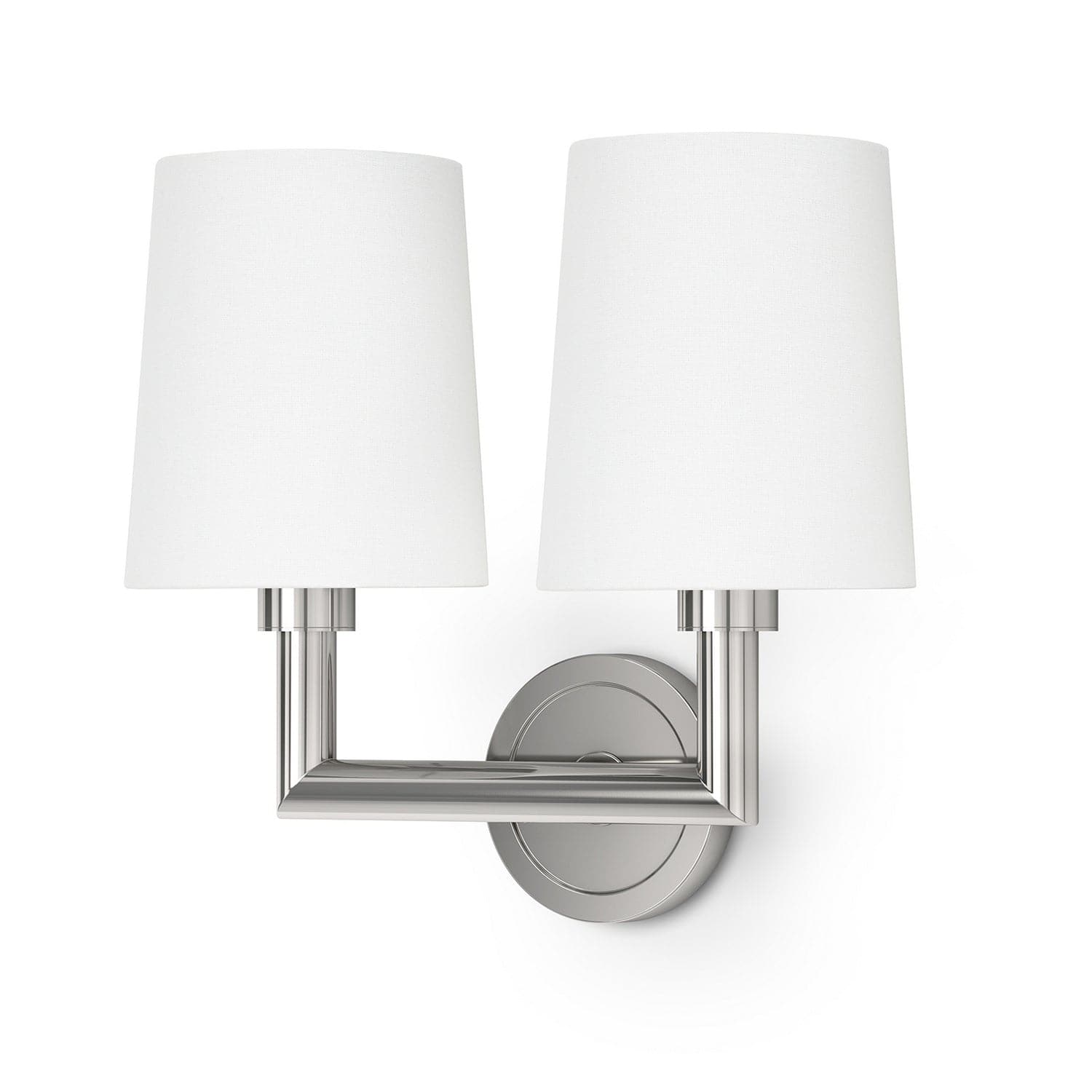 Regina Andrew - 15-1172PN - Two Light Wall Sconce - Legend - Polished Nickel