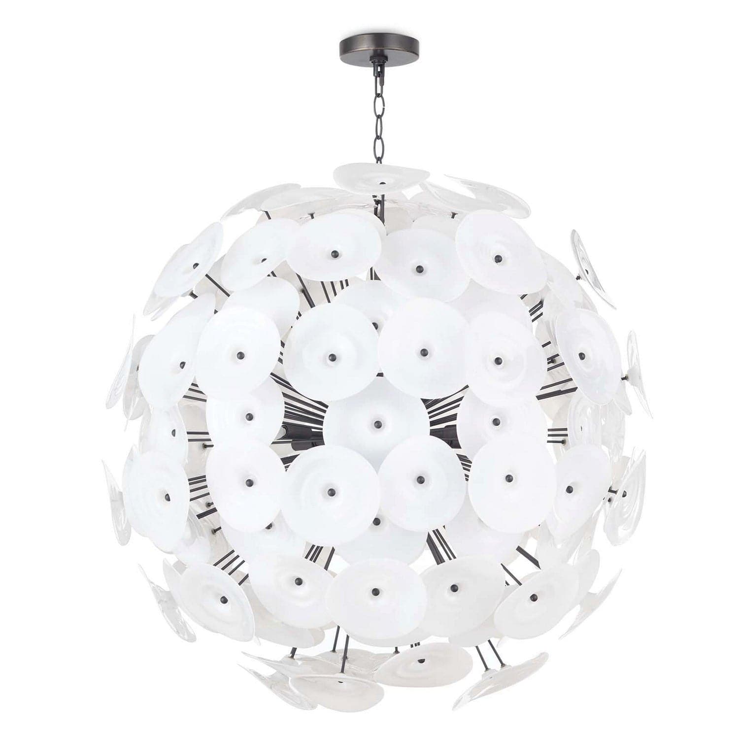 Regina Andrew - 16-1188WT - 12 Light Chandelier - Poppy - White