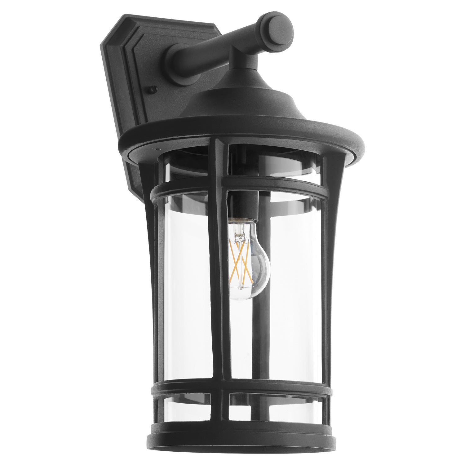 Quorum - 718-18-69 - One Light Outdoor Lantern - Haley - Textured Black