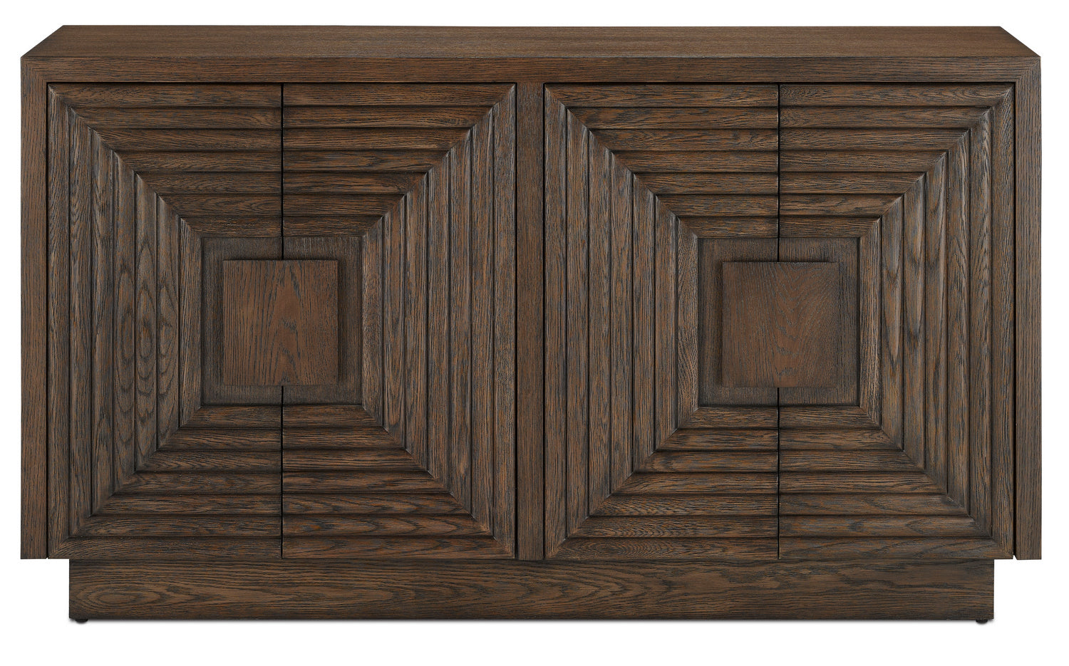 Cabinet from the Morombe collection in Distressed Cocoa finish