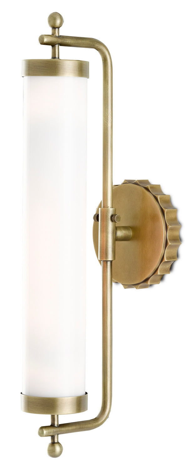 One Light Wall Sconce from the Barry Goralnick collection in Antique Brass finish