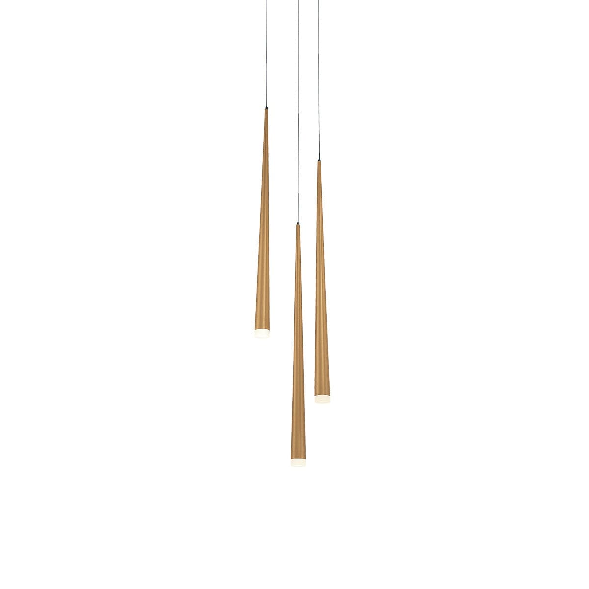 Modern Forms - PD-41803R-AB - LED Pendant - Cascade - Aged Brass