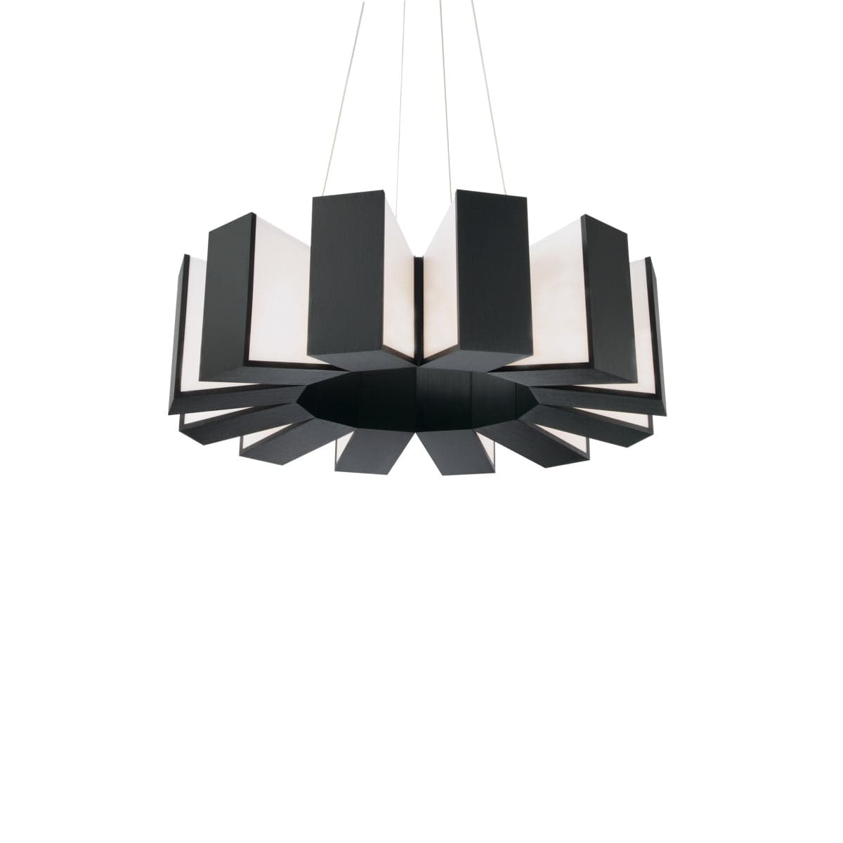 Modern Forms - PD-75934-BK - LED Chandelier - Chronos - Black