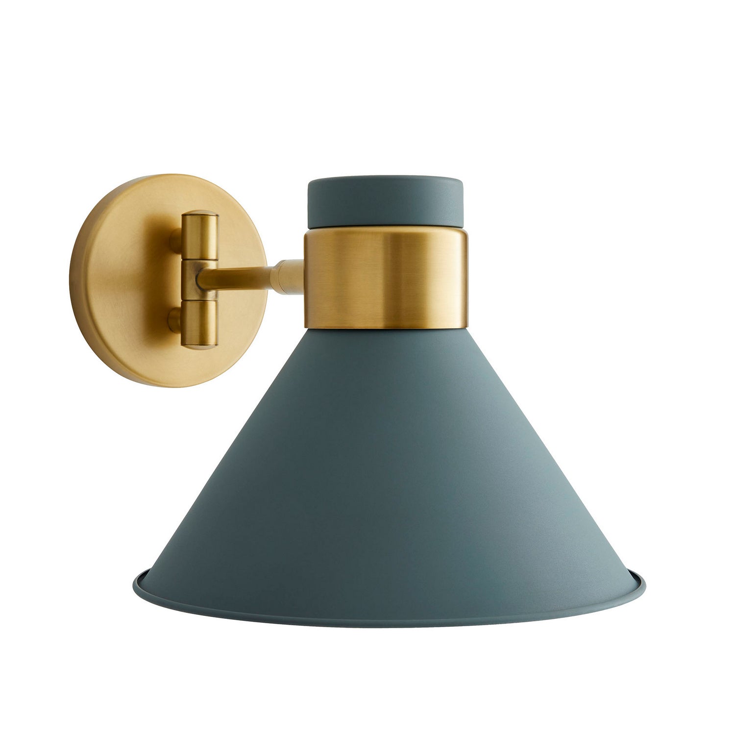 One Light Wall Sconce from the Lane collection in Cadet Blue finish