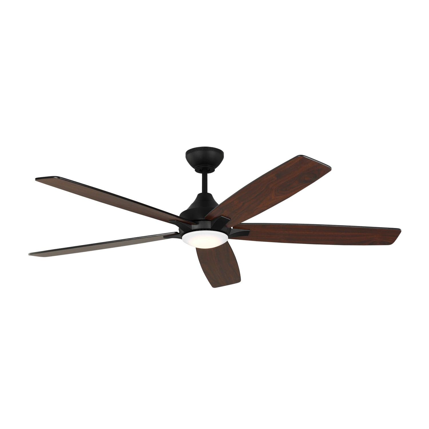 Visual Comfort Fan - 5LWDSM60MBKD - 60``Ceiling Fan - Lowden 60 Smart LED - Midnight Black