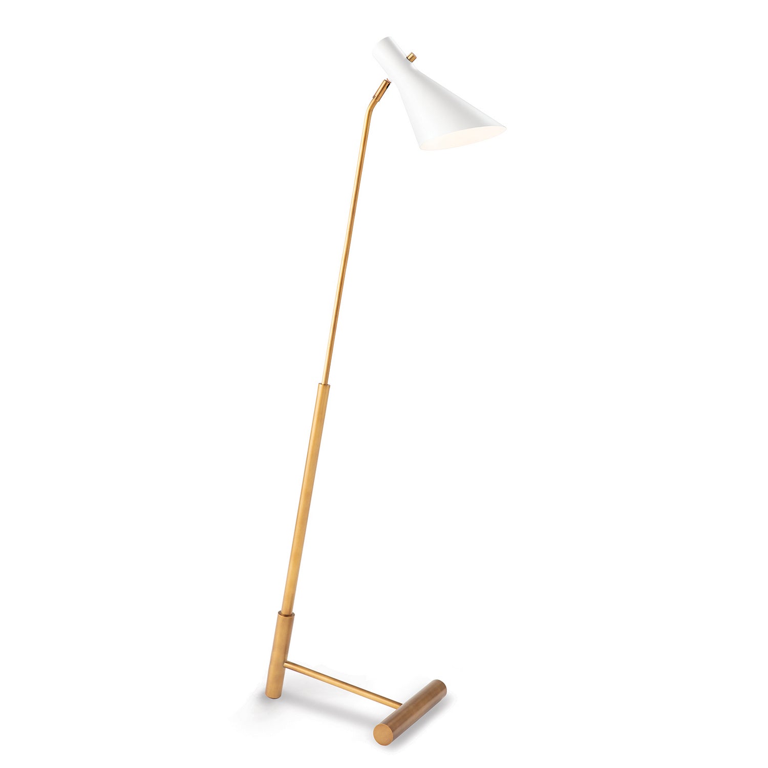 Regina Andrew - 14-1060WTNB - One Light Floor Lamp - Spyder - White