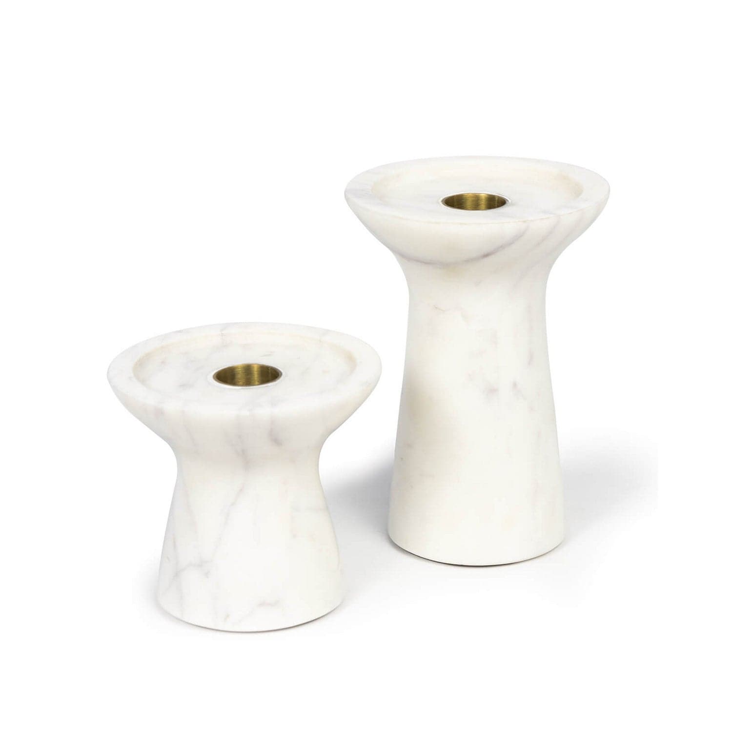 Regina Andrew - 20-1455WT - Candle Holder Set - Klein - White