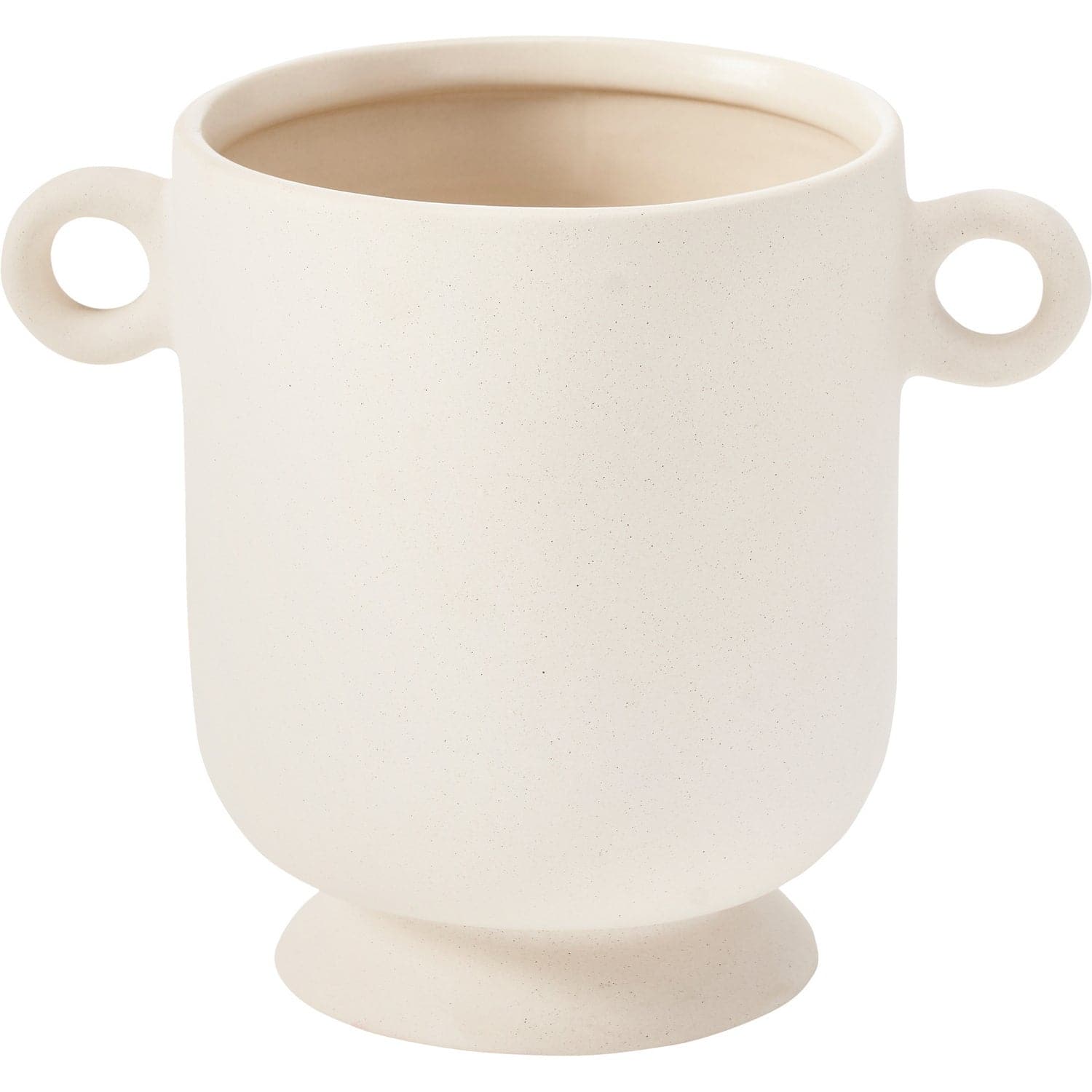 Renwil - VAS212 - Vase - Positano - Matte Cream