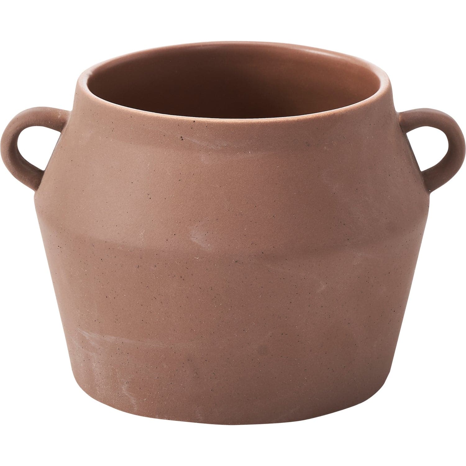 Renwil - VAS213 - Vase - Ravello - Matte Brown With Speckles