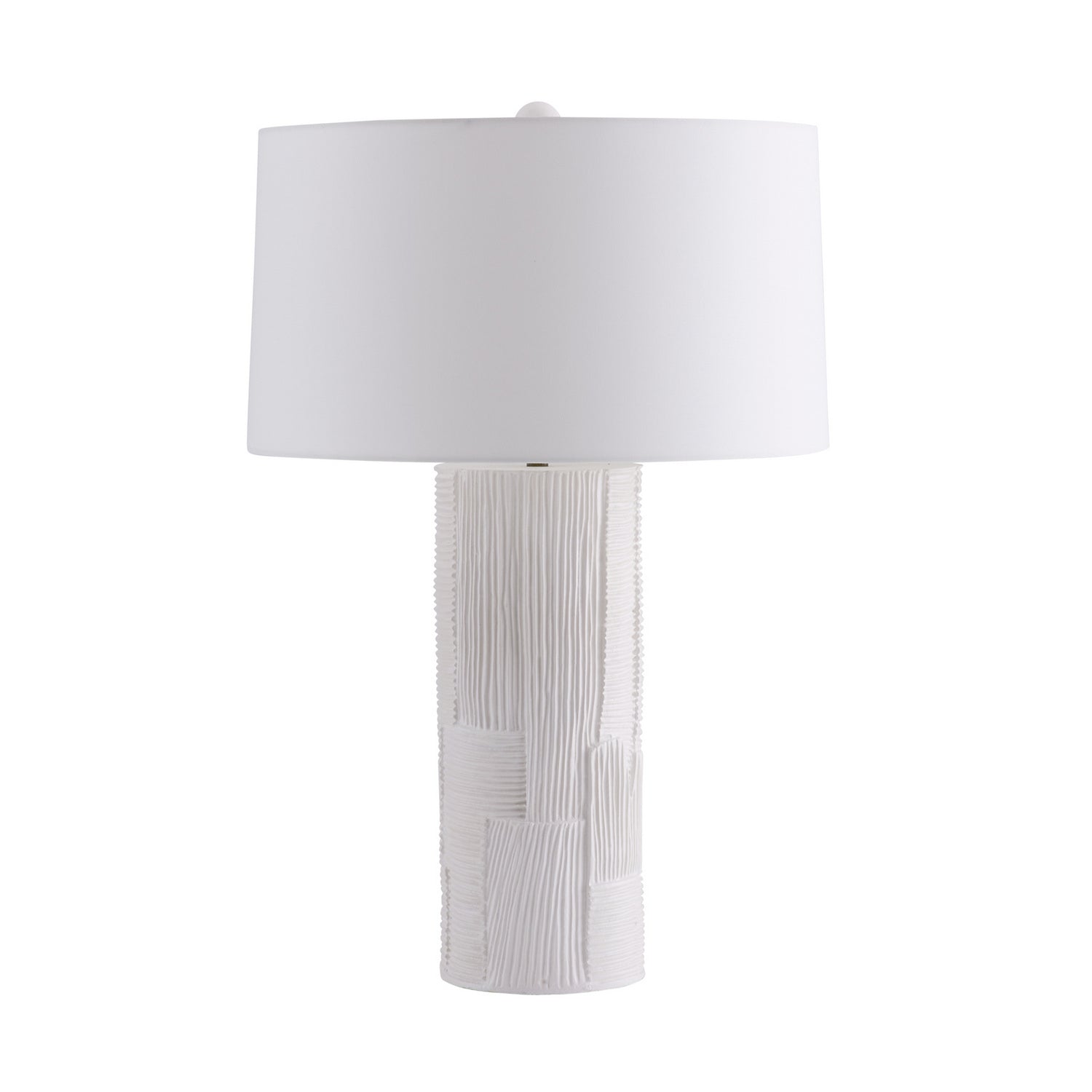 One Light Table Lamp from the Modesto collection in Matte Cream finish