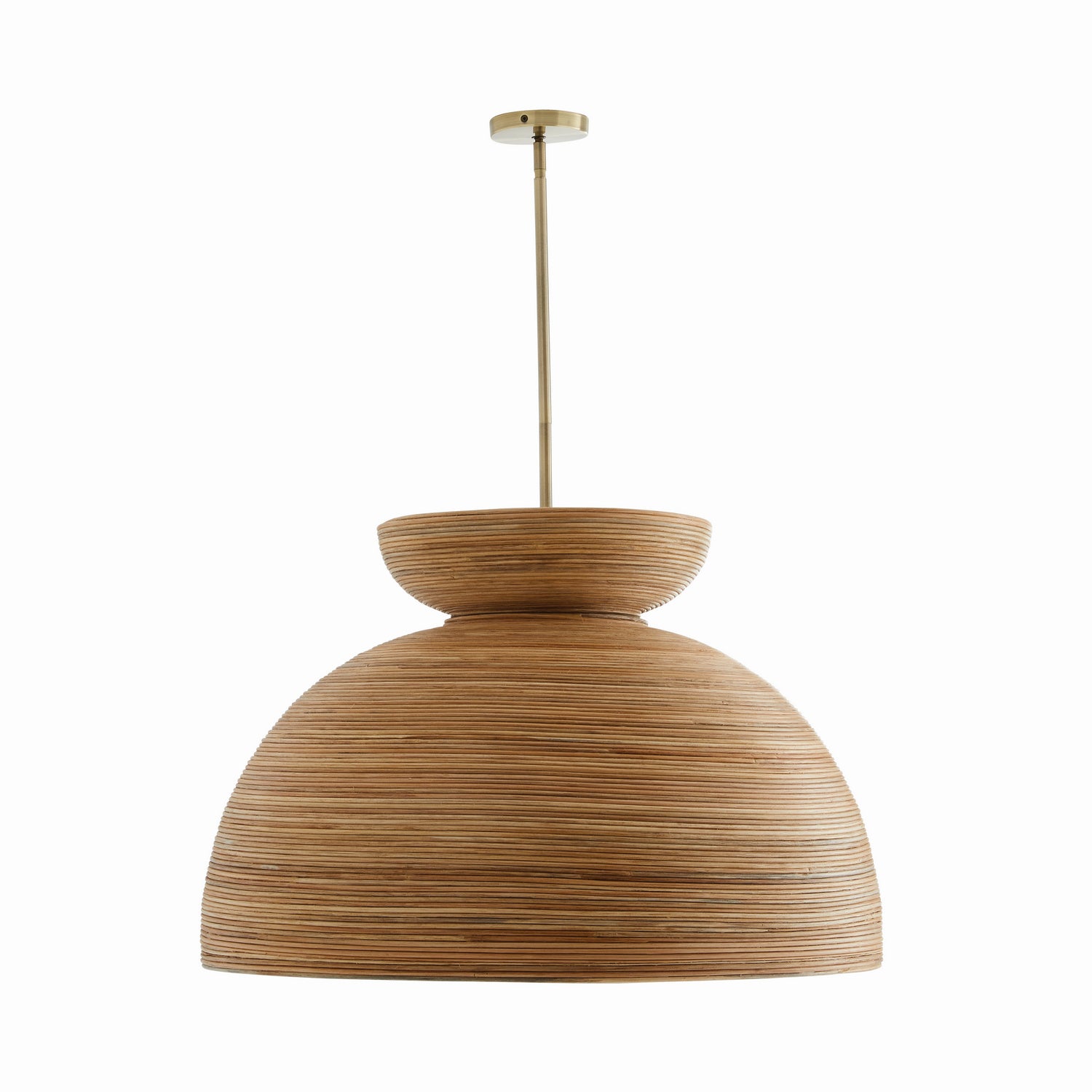 One Light Pendant from the Midori collection in Natural finish
