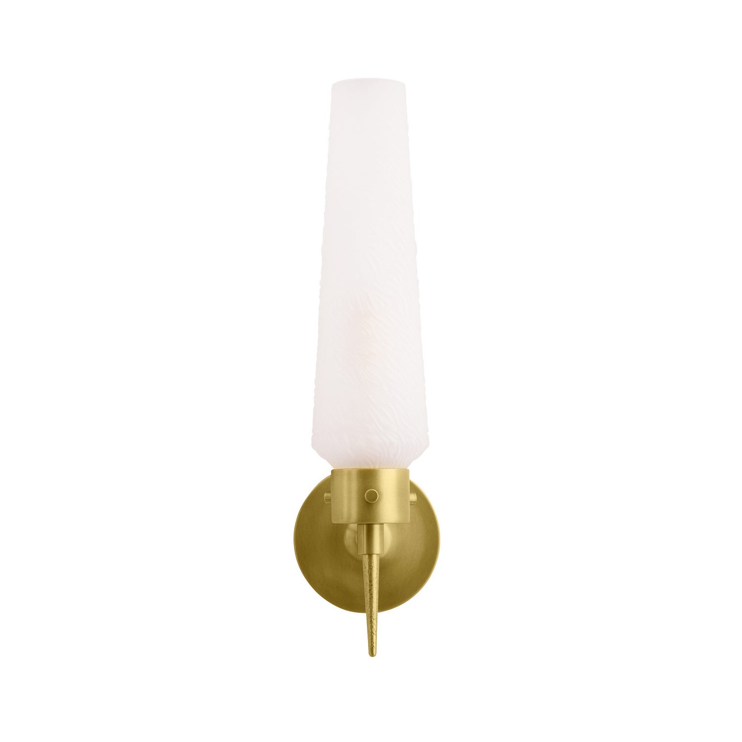 One Light Wall Sconce from the Omaha collection in Antique Brass finish