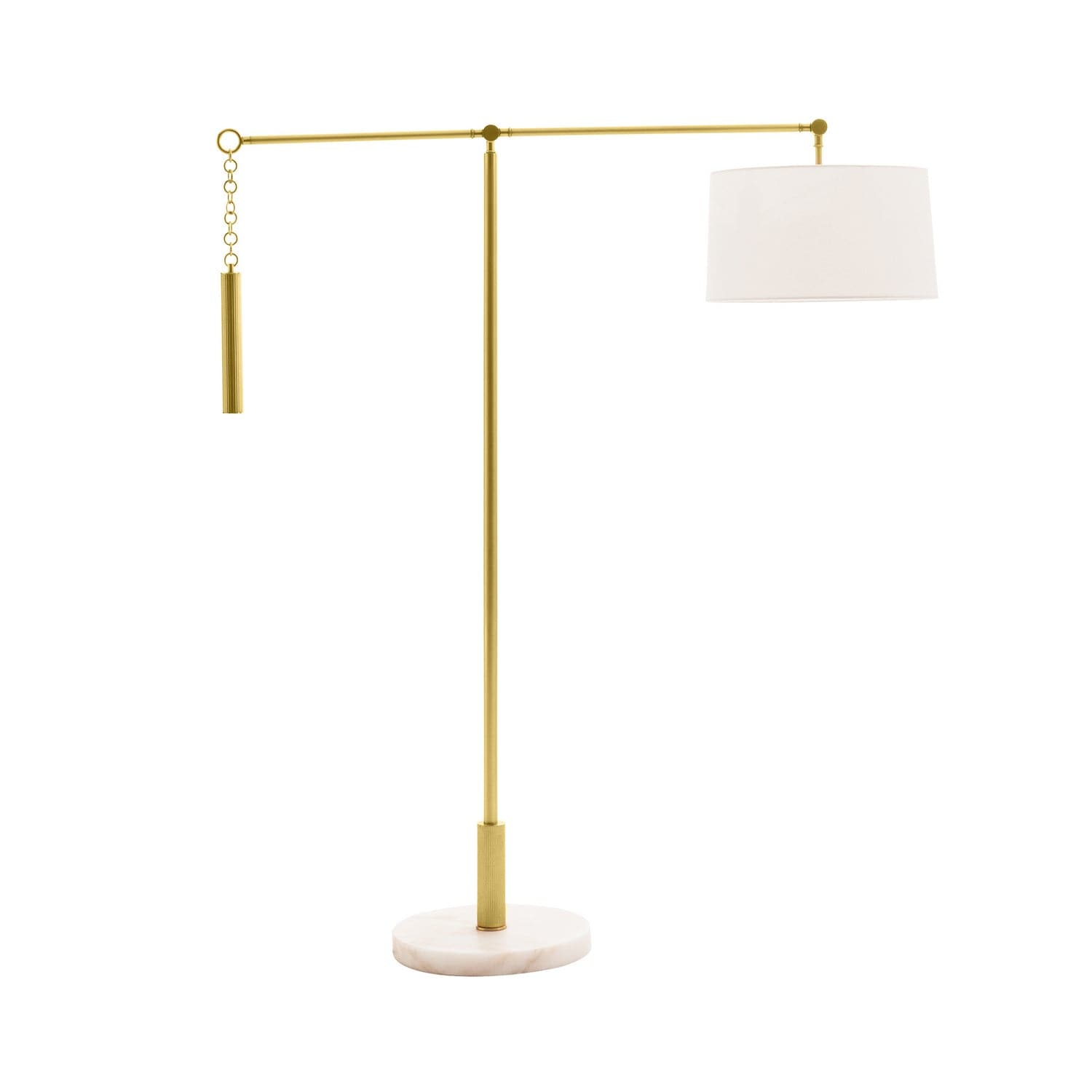 Arteriors - 79816 - One Light Floor Lamp - Newark - Antique Brass