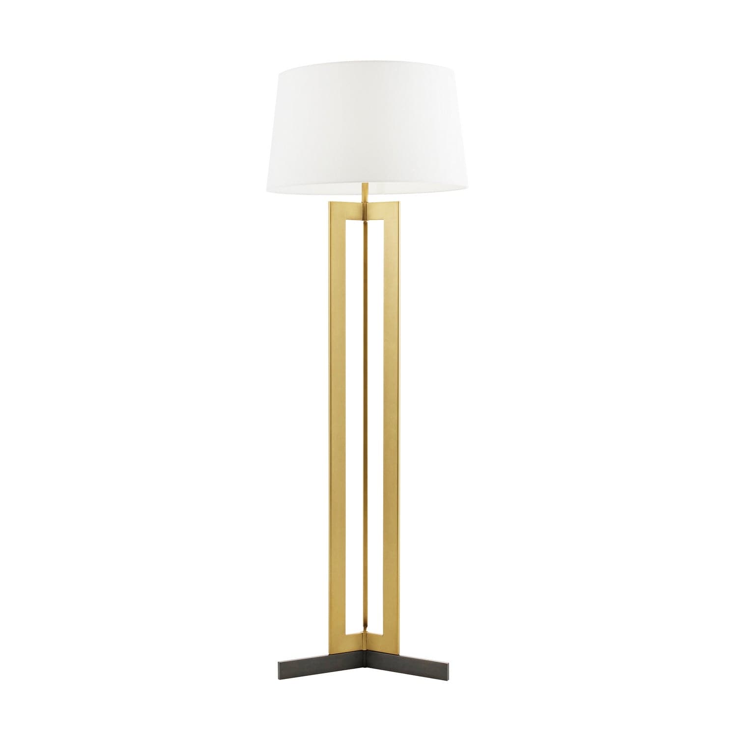 Arteriors - 79830-518 - One Light Floor Lamp - Newman - Antique Brass
