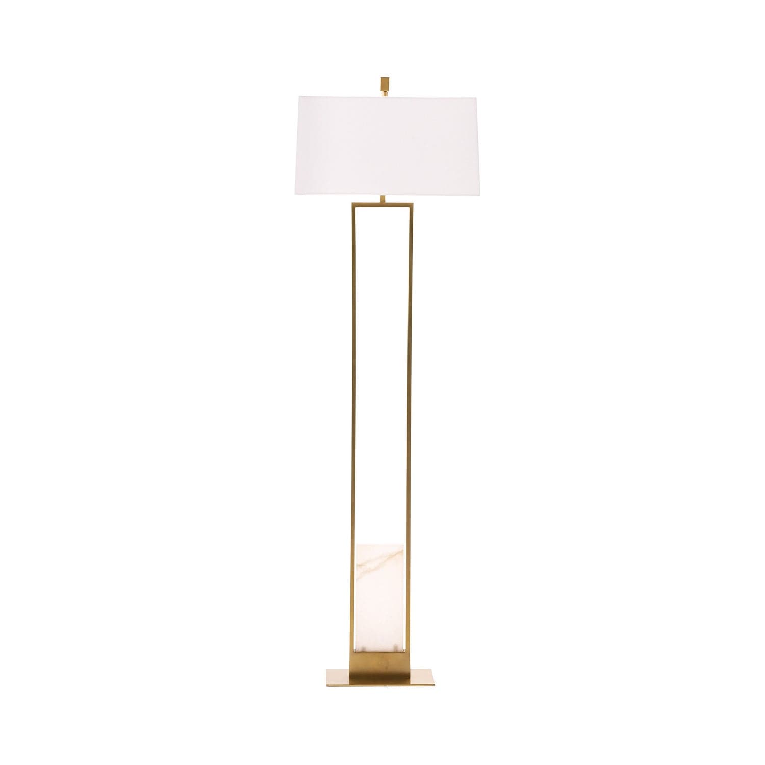Arteriors - 79831-565 - One Light Floor Lamp - Markham - Antique Brass