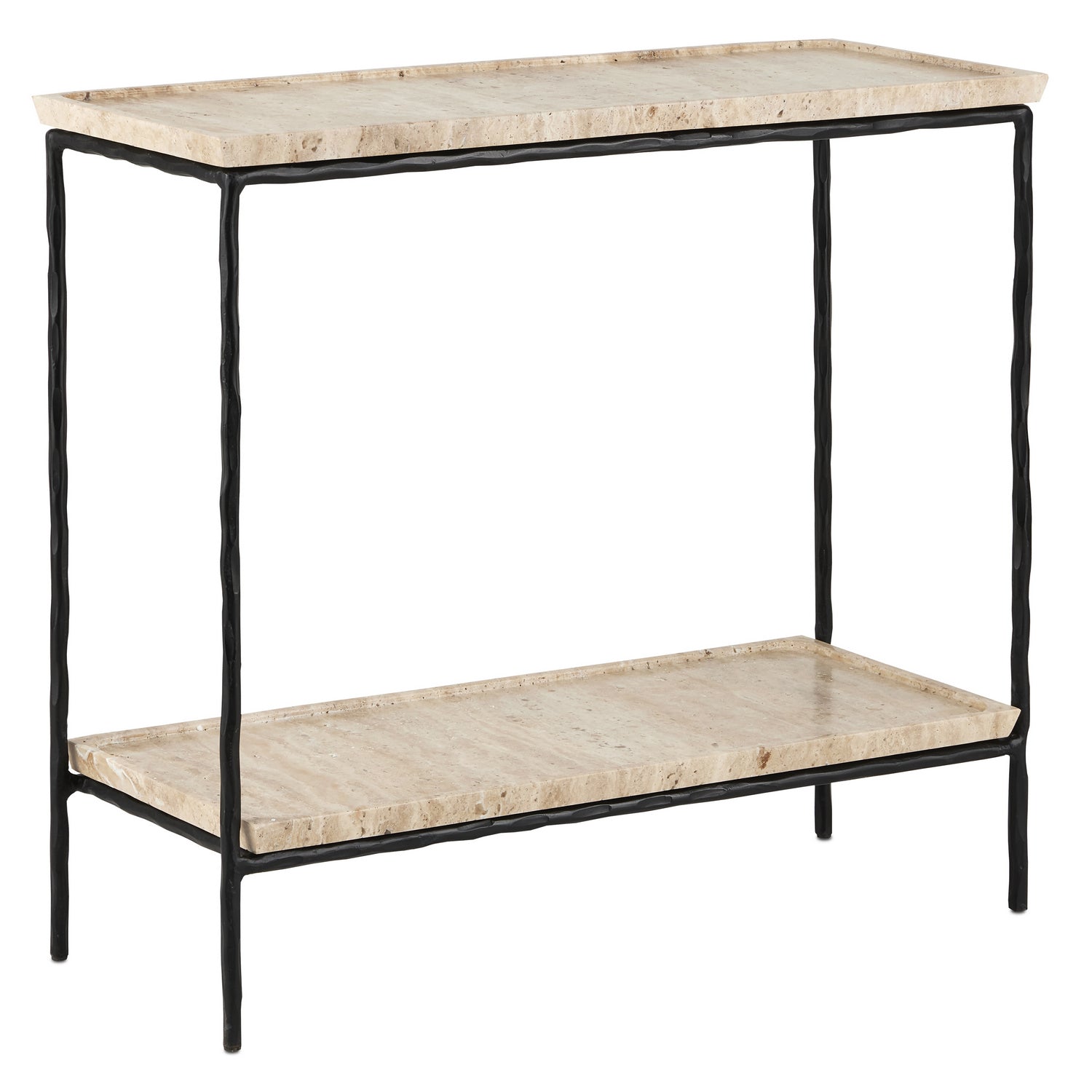 Side Table from the Boyles collection in Natural/Black finish
